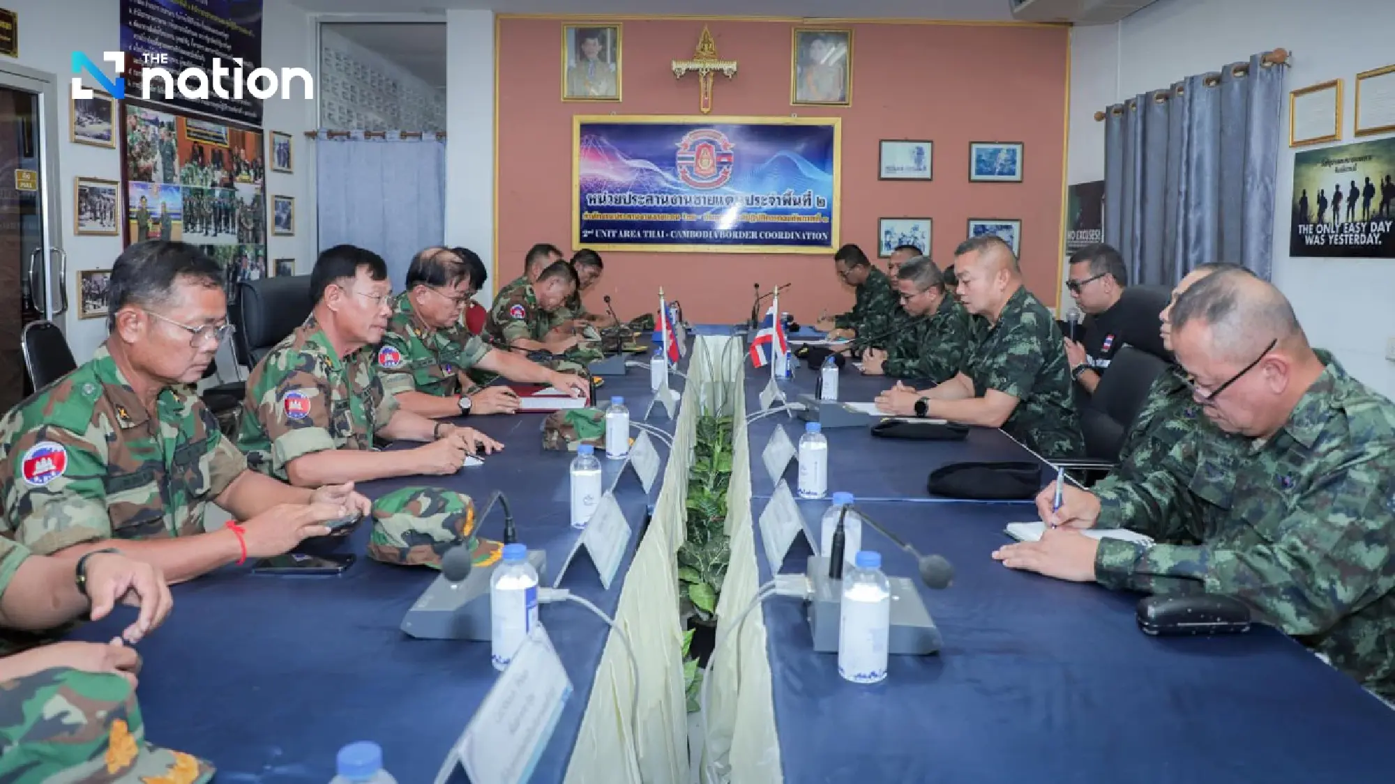 Border clashes cease as commanders agree ceasefire and troop freeze