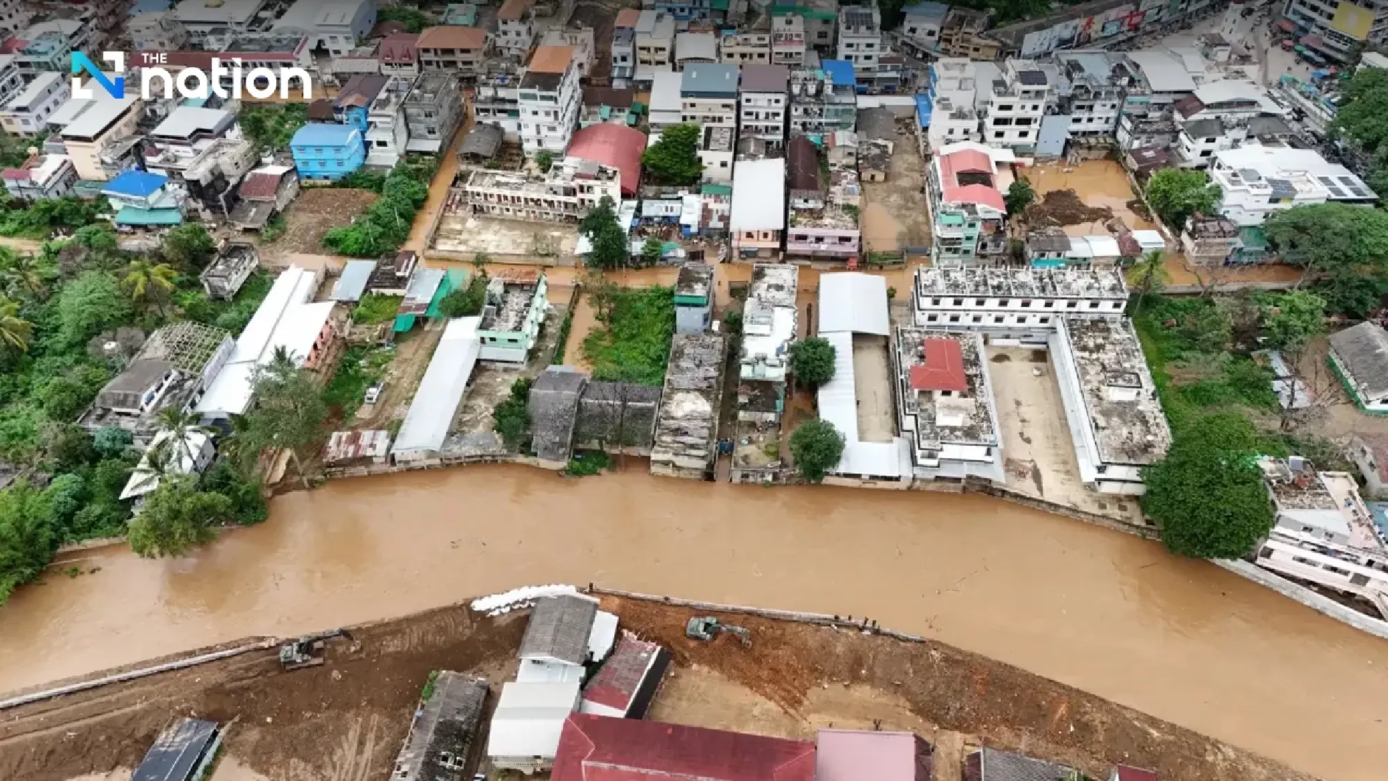 Mekong River rising as Thailand braces for floods, landslides and heavy rain from July 6-12 