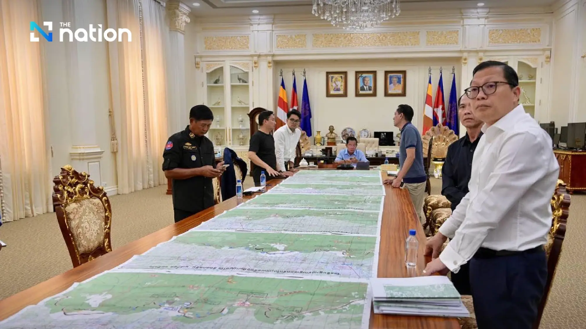 Cambodian media denies Hun Sen fled, says he's commanding military operations