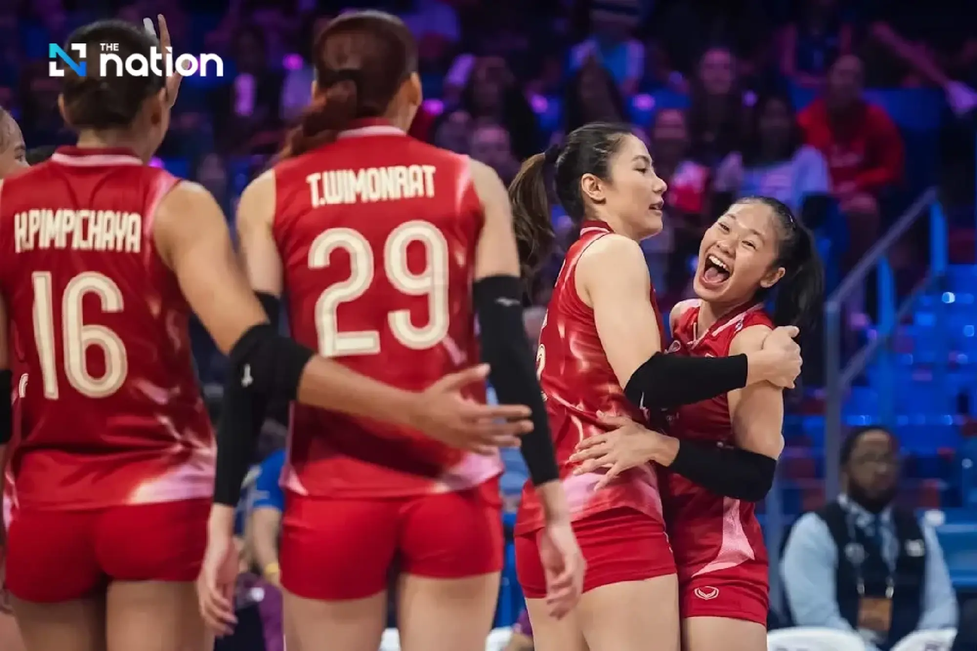 Thailand face relegation threat in VNL as Canada clash looms