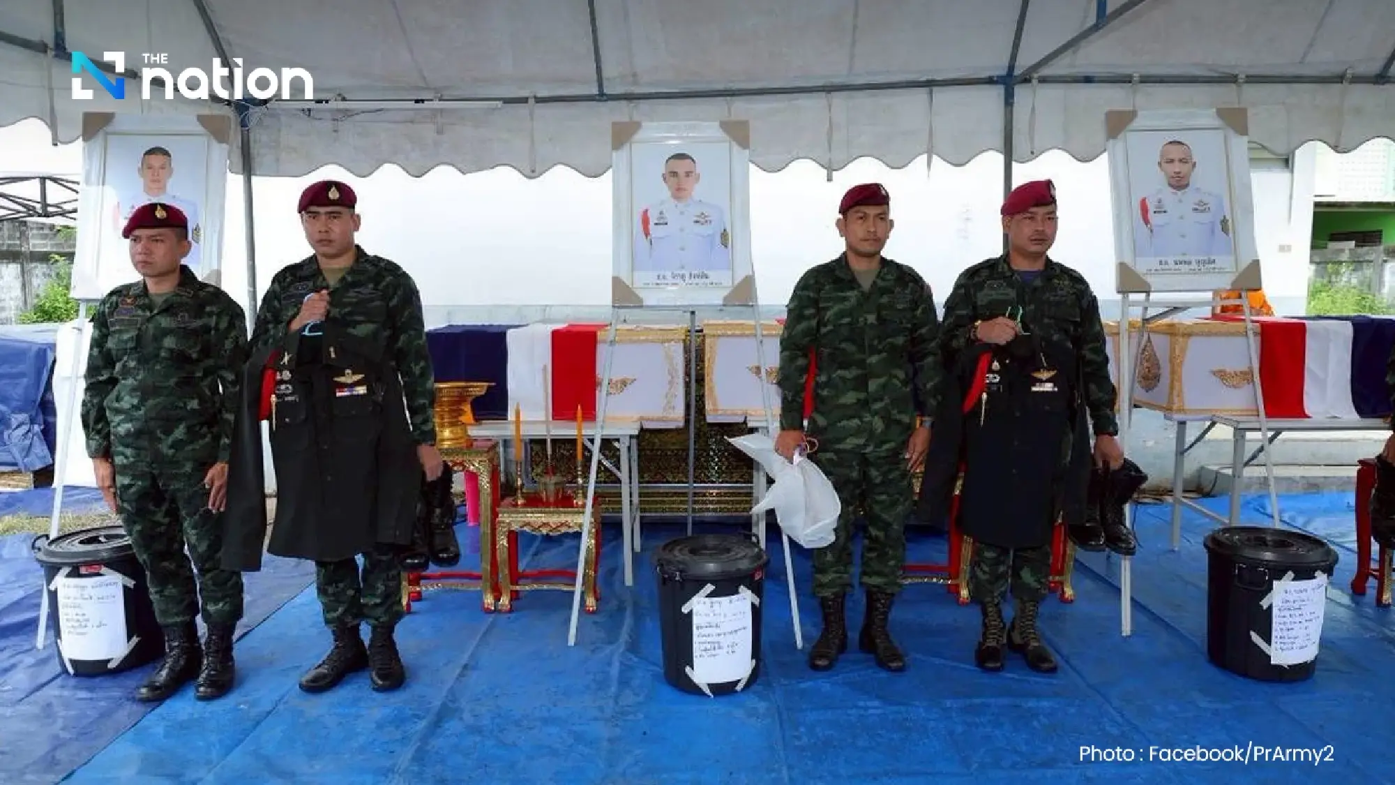 Fallen Heroes: Three Thai Soldiers Honoured After Border Clash
