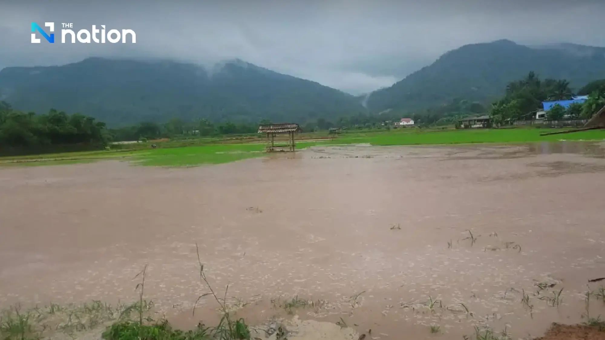 Two Nan Districts Hit by Flash Flooding After Heavy Downpours