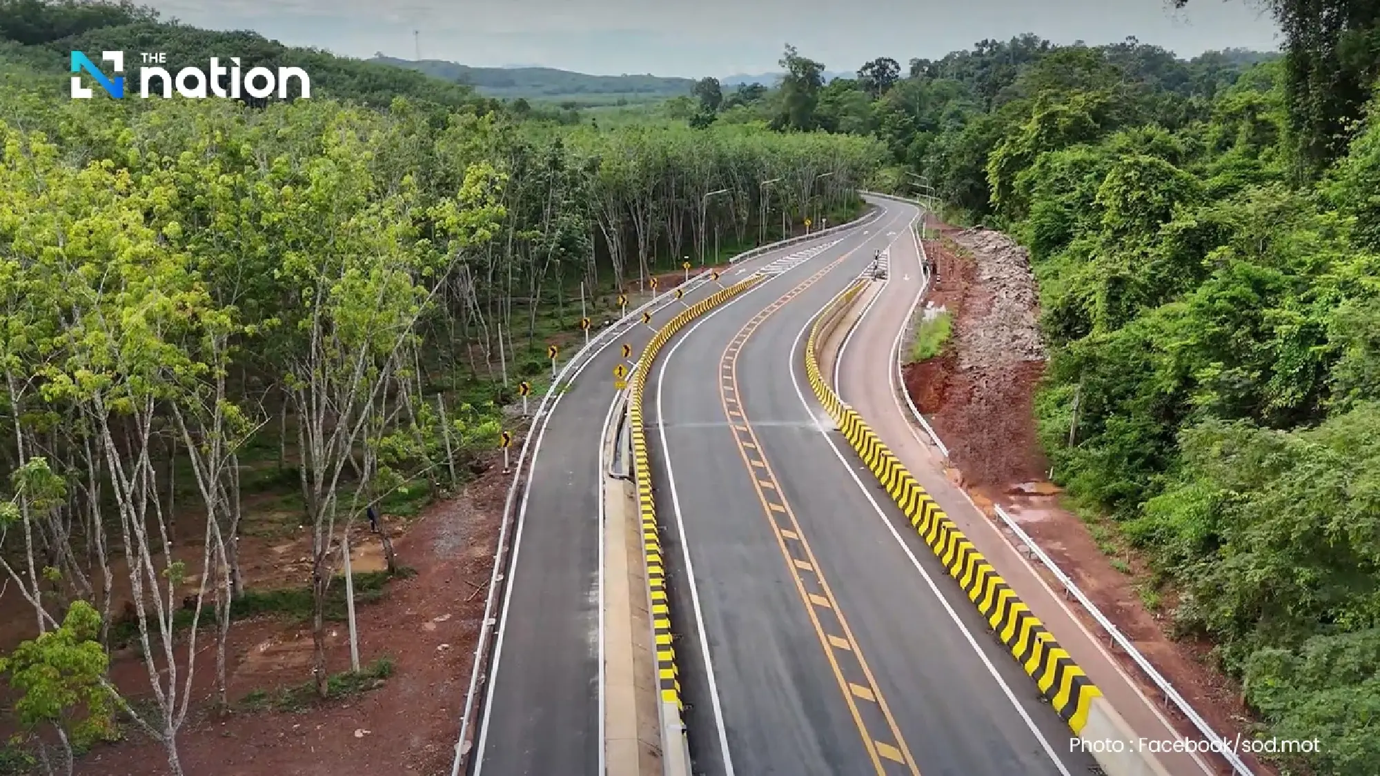 Two bridges aimed at saving wild elephants in Rayong and Chanthaburi opened to traffic