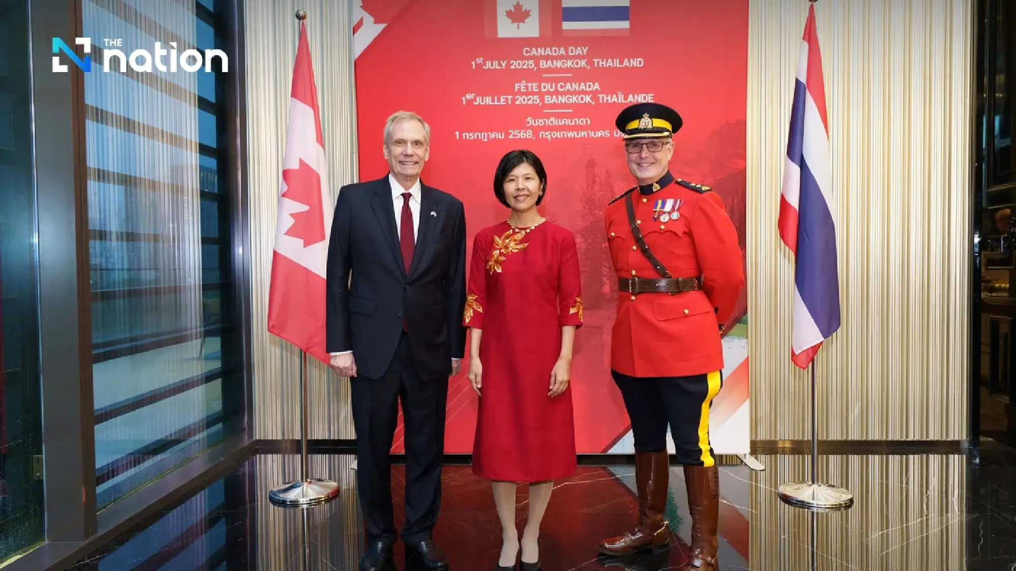 Canadian Embassy celebrates National Day, pledges closer cooperation with Thailand for global peace