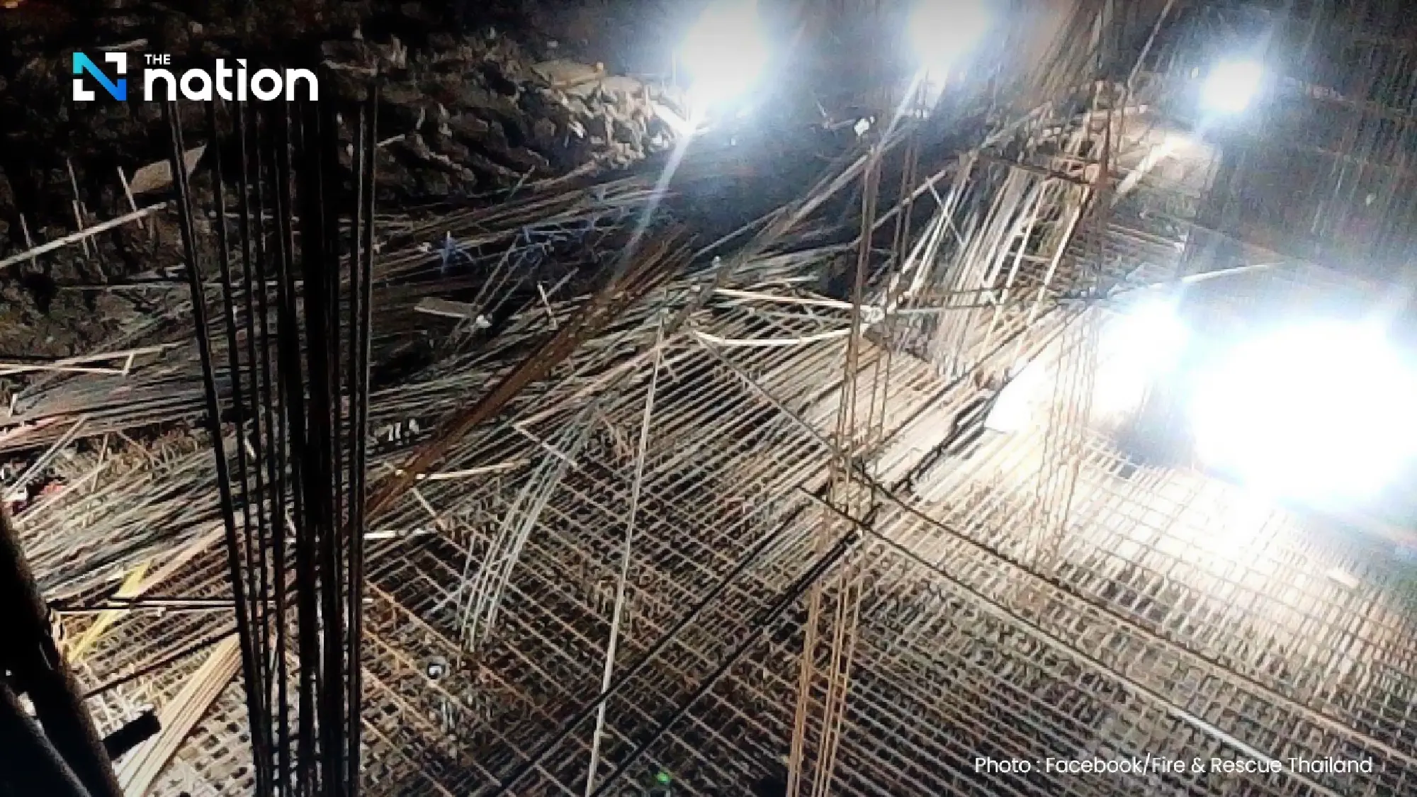Building under construction collapses in Min Buri, injuring 13 workers