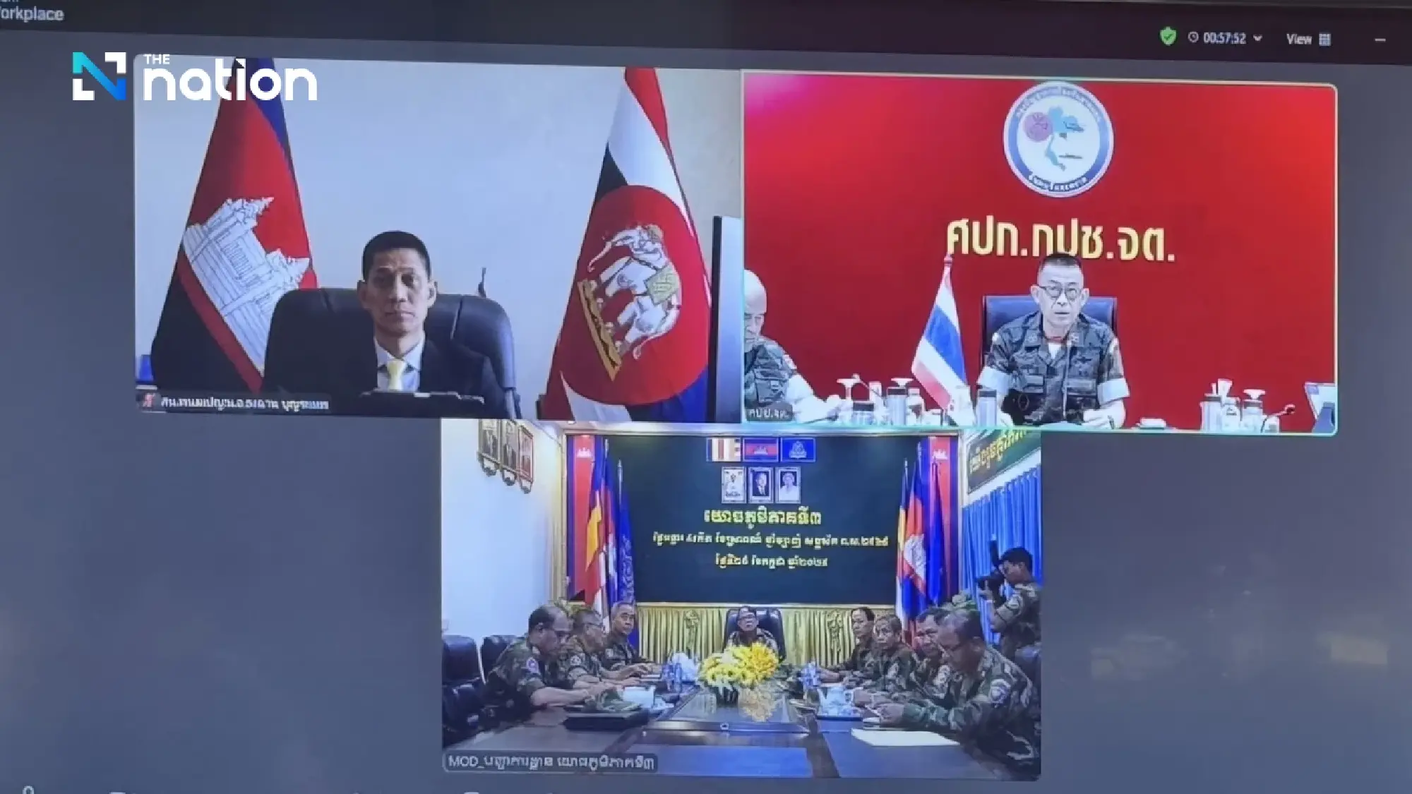 Thai and Cambodian commanders reaffirm troop freeze at Ban Phakkard, Chanthaburi