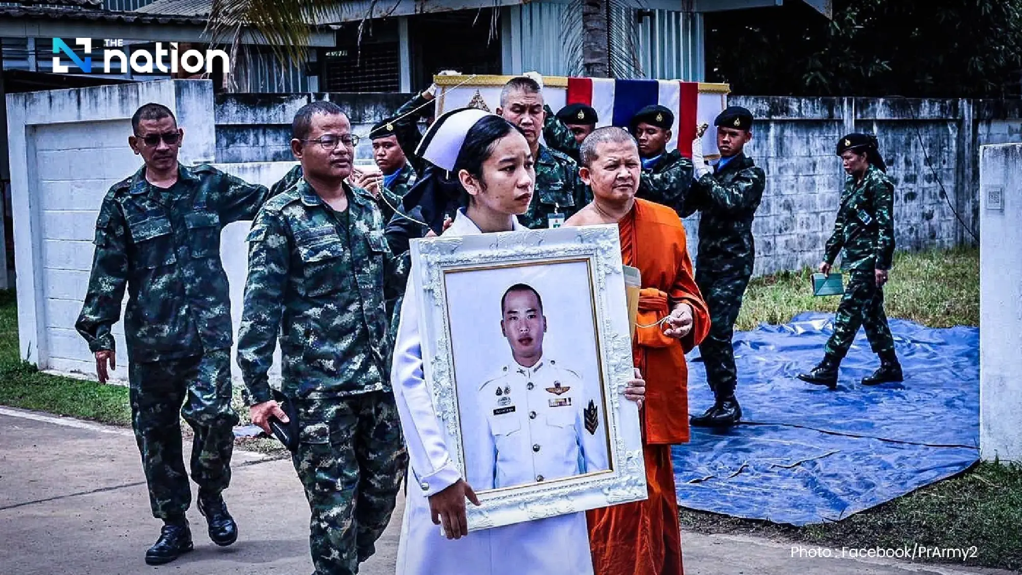 Thai military honours fallen soldiers killed in border clash with Cambodia