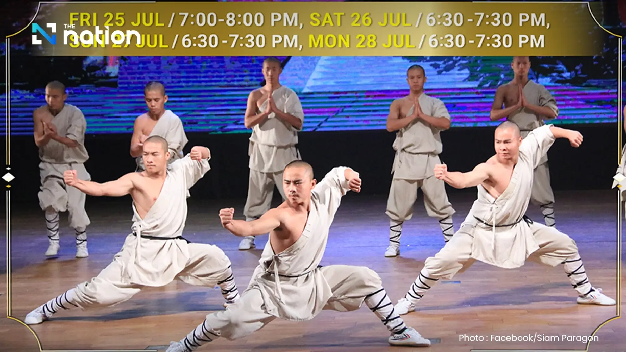 Bangkok Set for Free Cultural Feast with Shaolin Kung Fu Showcase