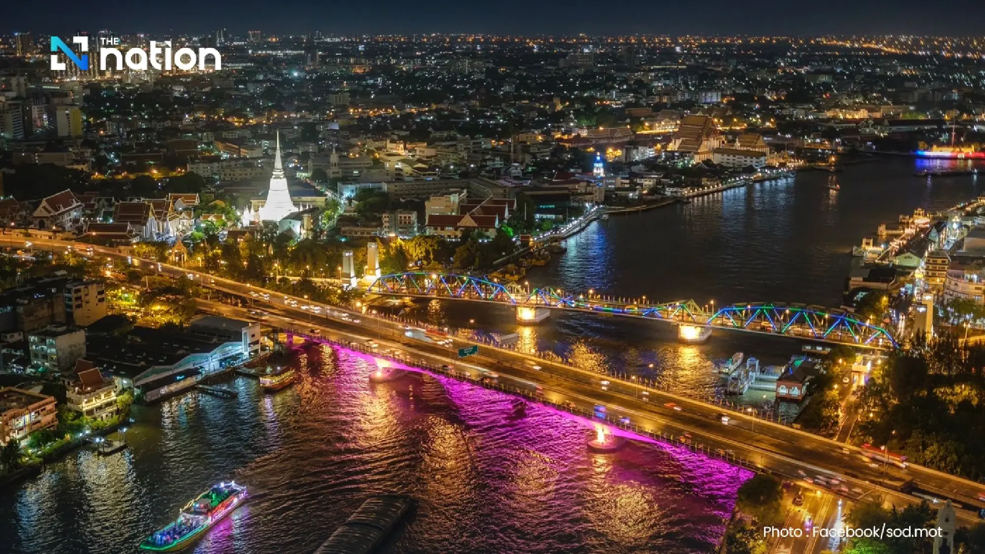 12 bridges across Chao Phraya to be lit up to celebrate HM’s birthday