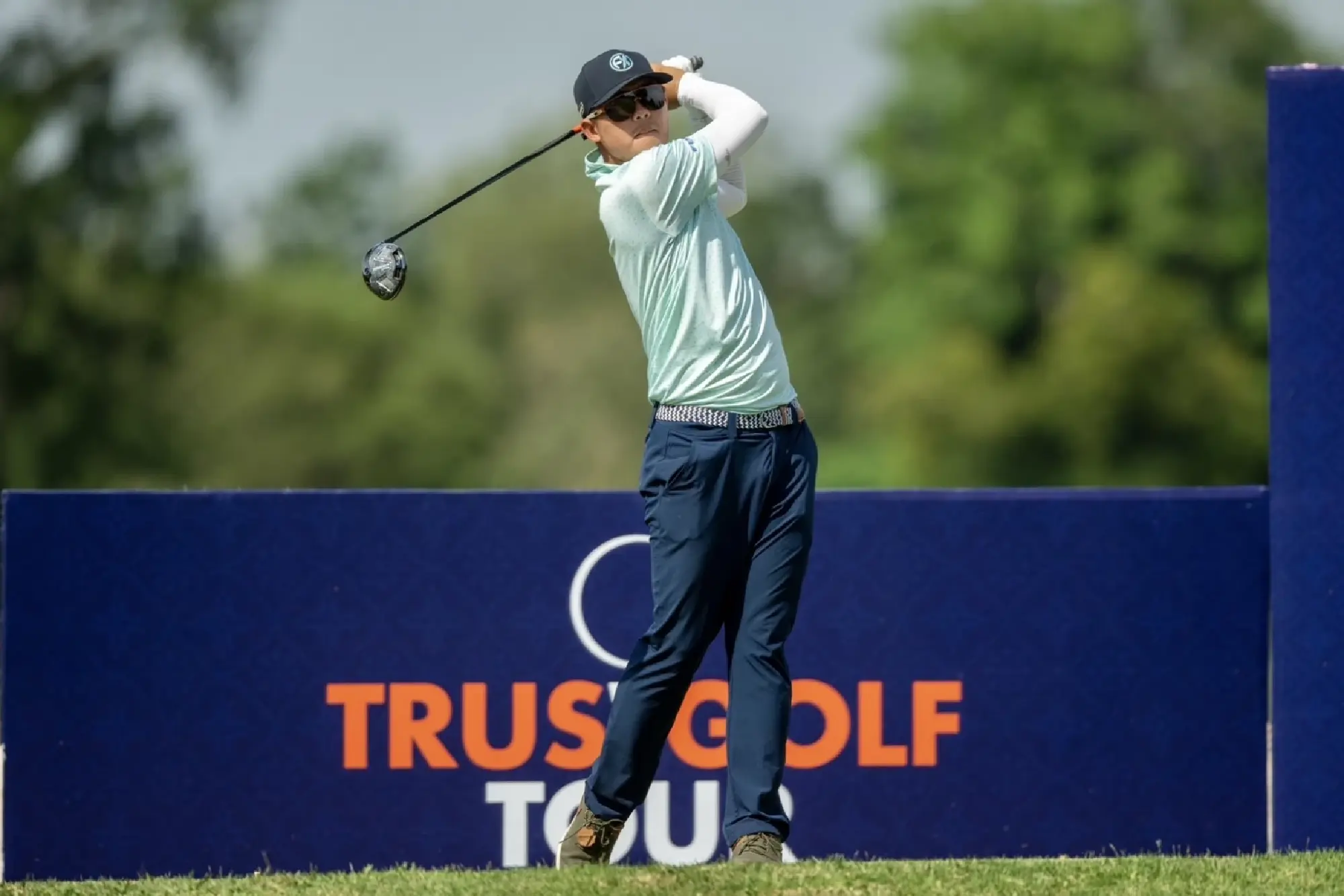 Unheralded Sarut sizzles to 65, seizes two-shot lead at TrustGolf Asian Mixed Circuit 1