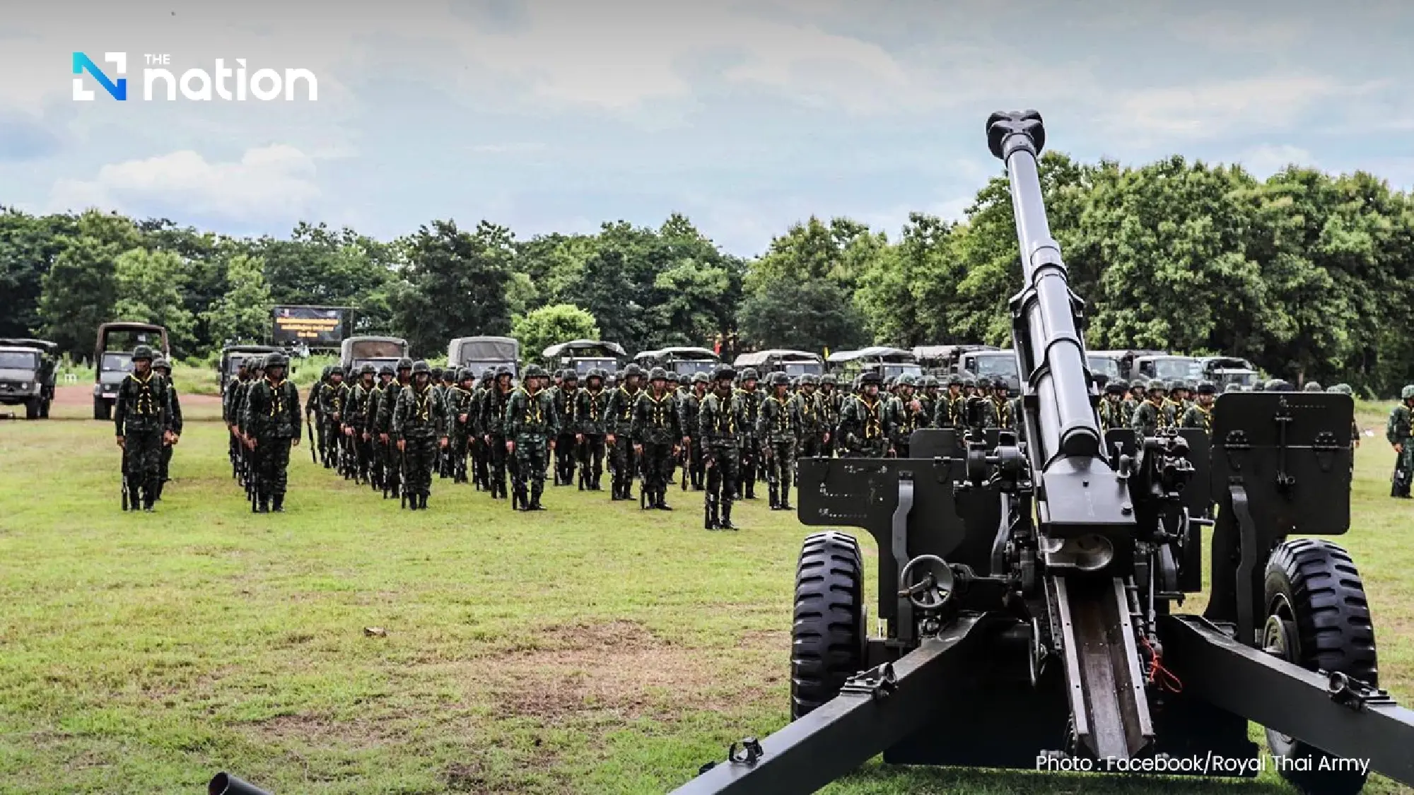2nd Army Area chief insists Thai troops fully armed to defend borders