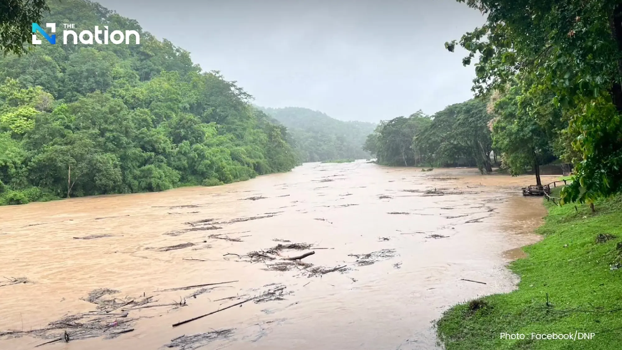 Residents urged to move belongings as Yom River hits crisis levels after Wipha rains