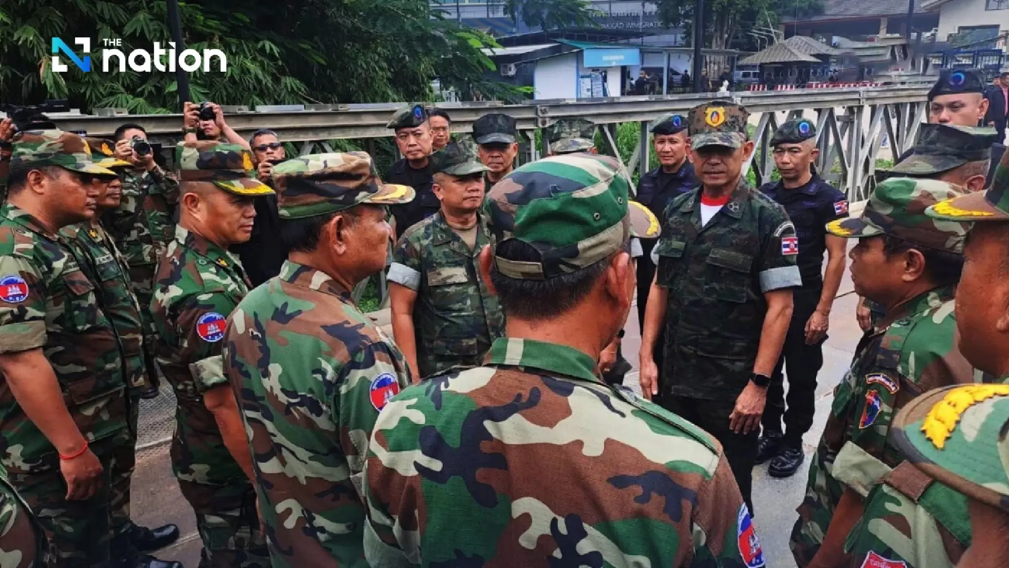 Thai and Cambodian commanders reaffirm troop freeze at Ban Phakkard, Chanthaburi