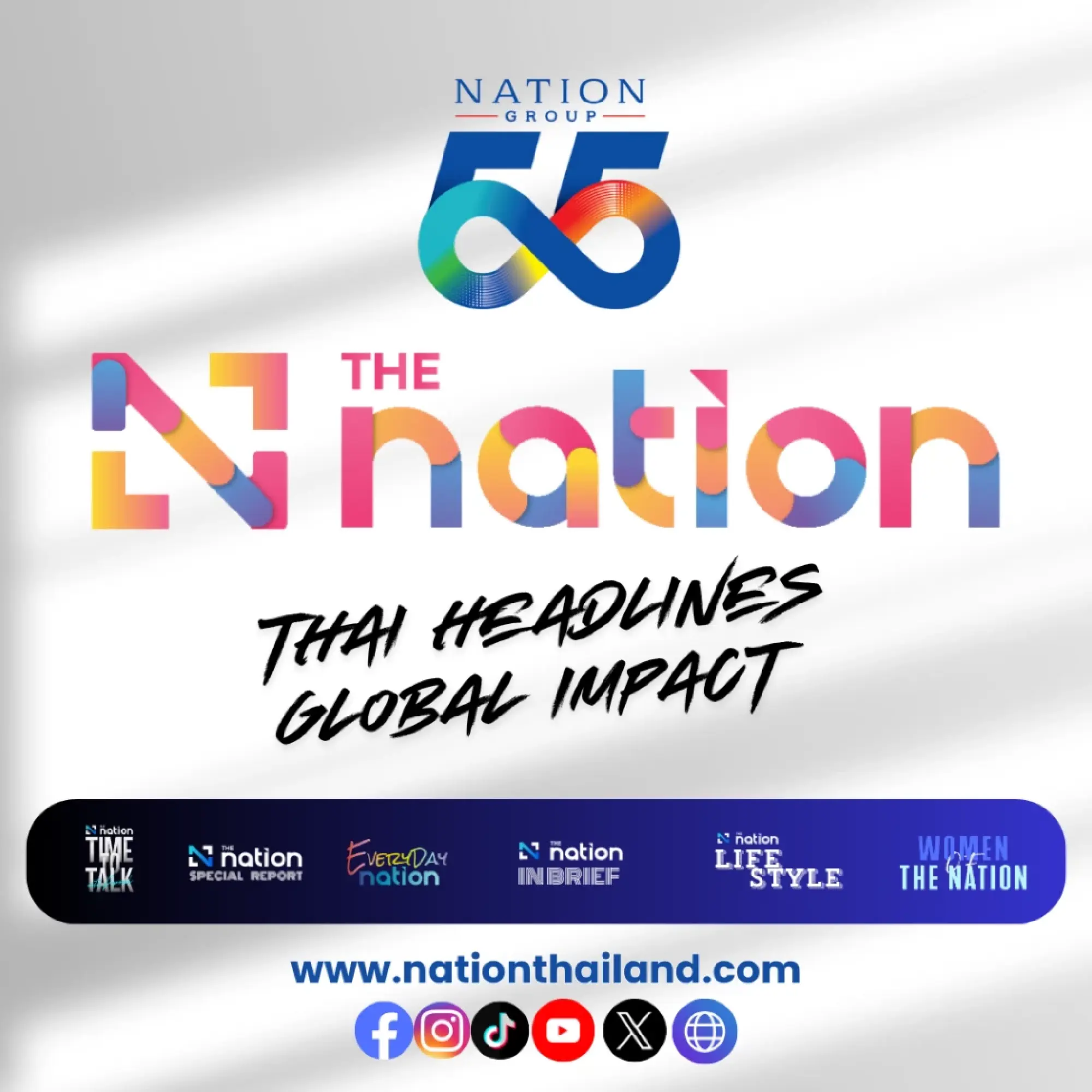 The Nation stepping into its 55th year with a mission to connect Thailand to the global stage