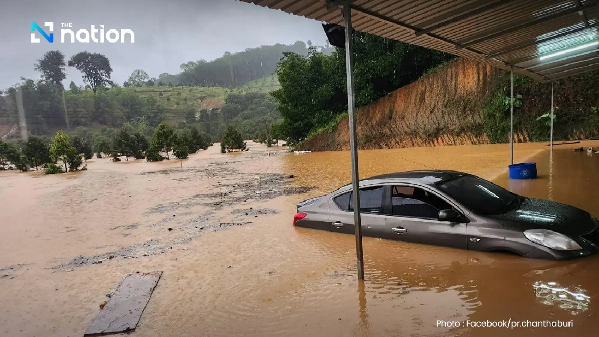 DDPM uses cell broadcast to warn two tambons of Chanthaburi of run-offs