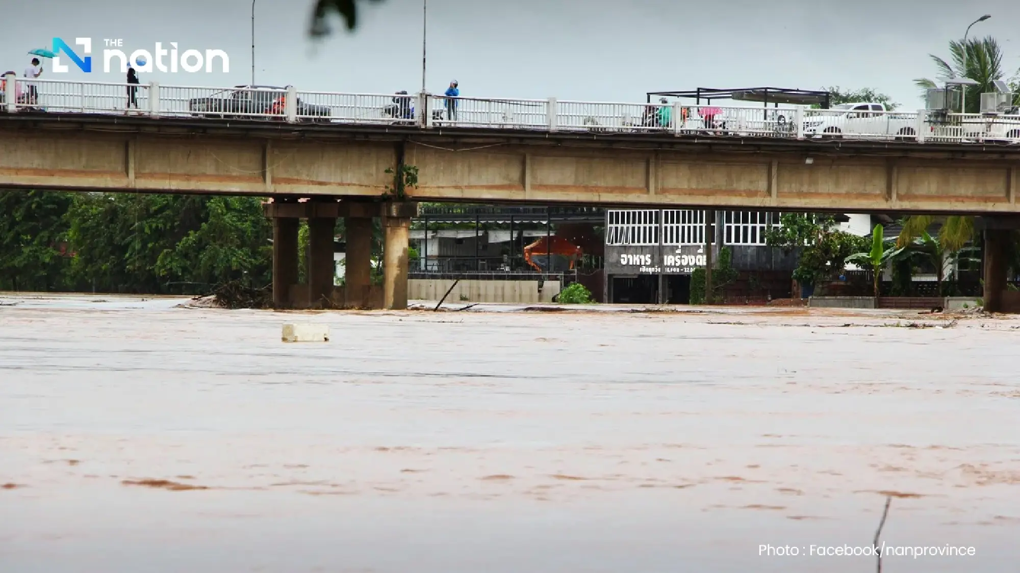 Nan hit by run-off as heavy rains from storm Wipha pound region