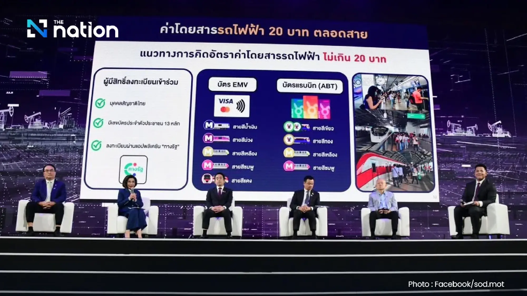 Thailand\'s Flat 20-Baht Electric Train Fare Confirmed for October Launch