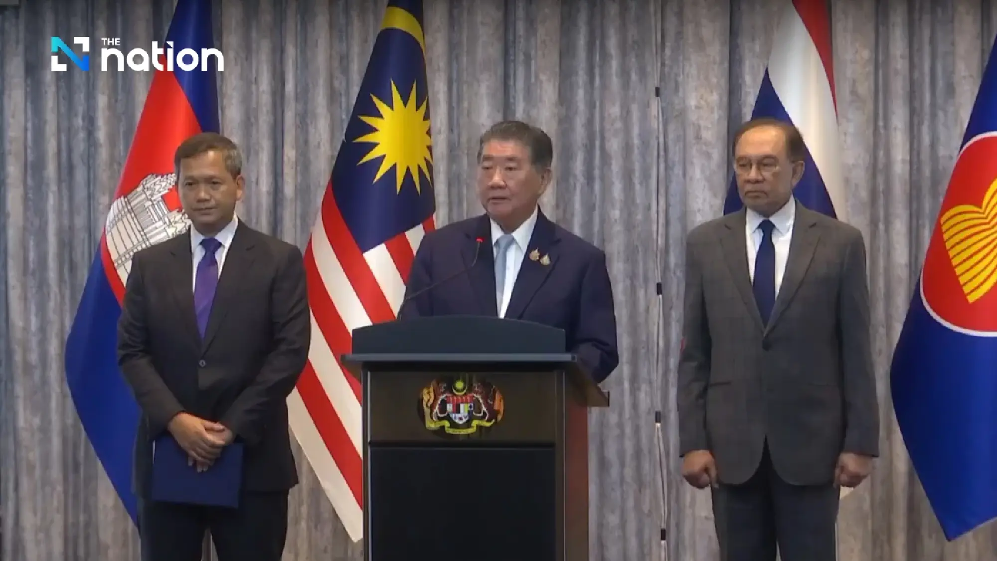 Cambodia and Thailand agree to immediate ceasefire from midnight
