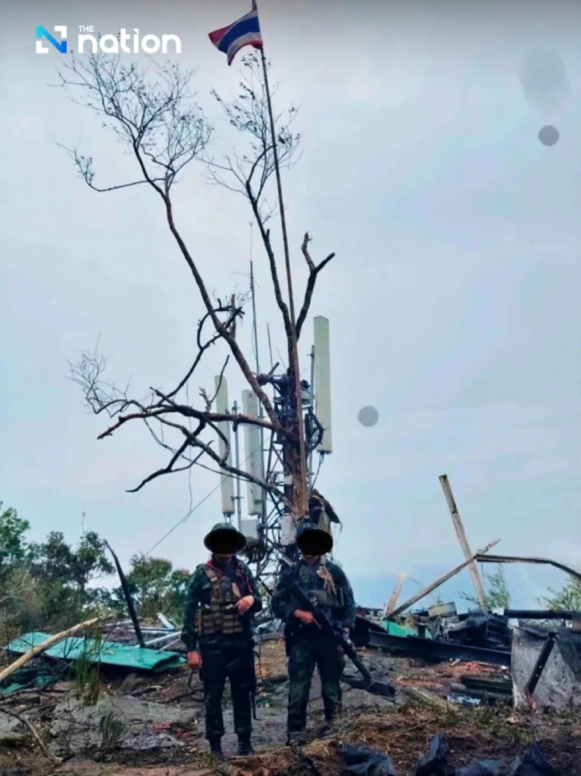 NBTC says cell tower atop Phu Makua belongs to Cambodian operator