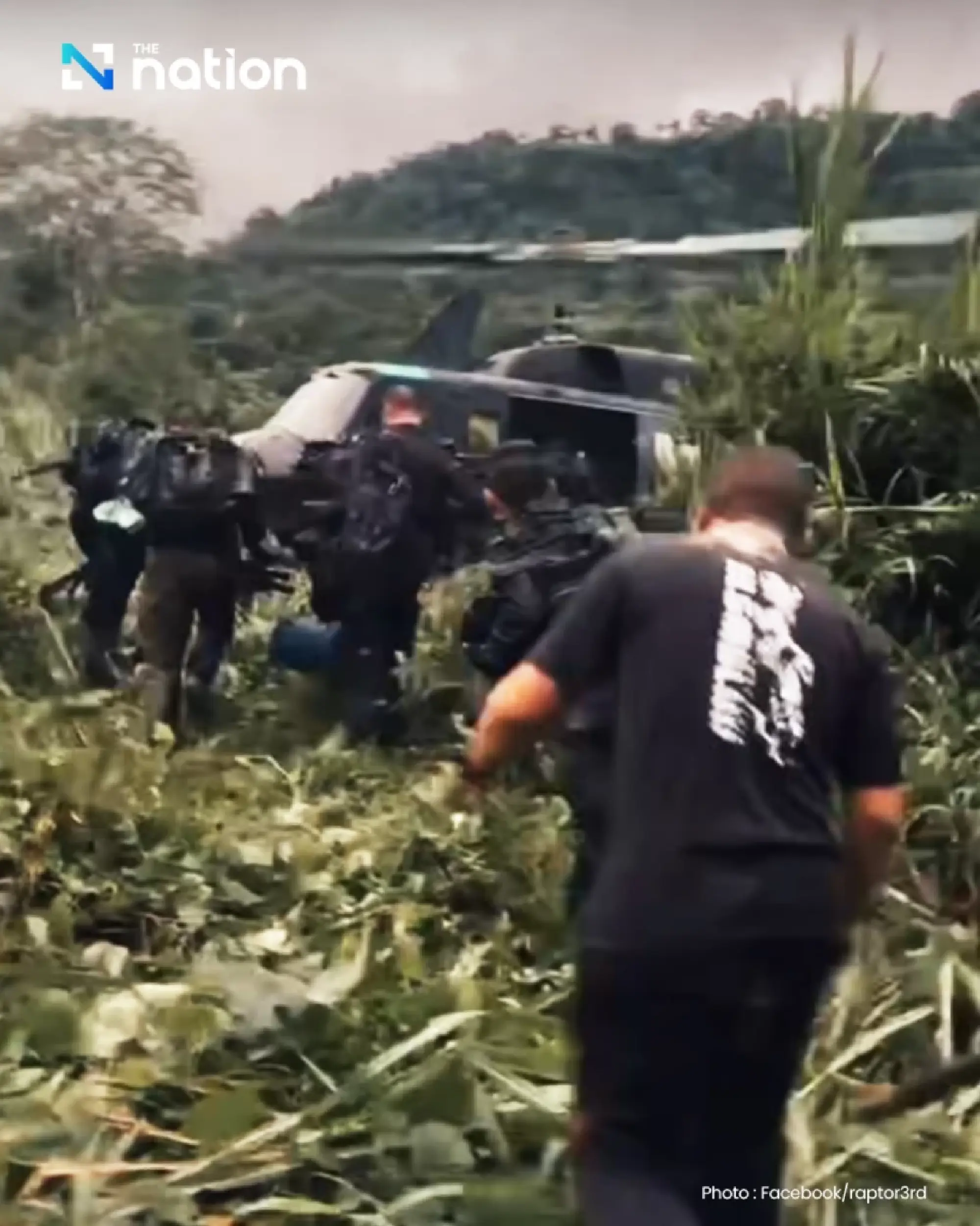 Rescue mission brings back 19 rangers stranded in Thai-Cambodian border jungle
