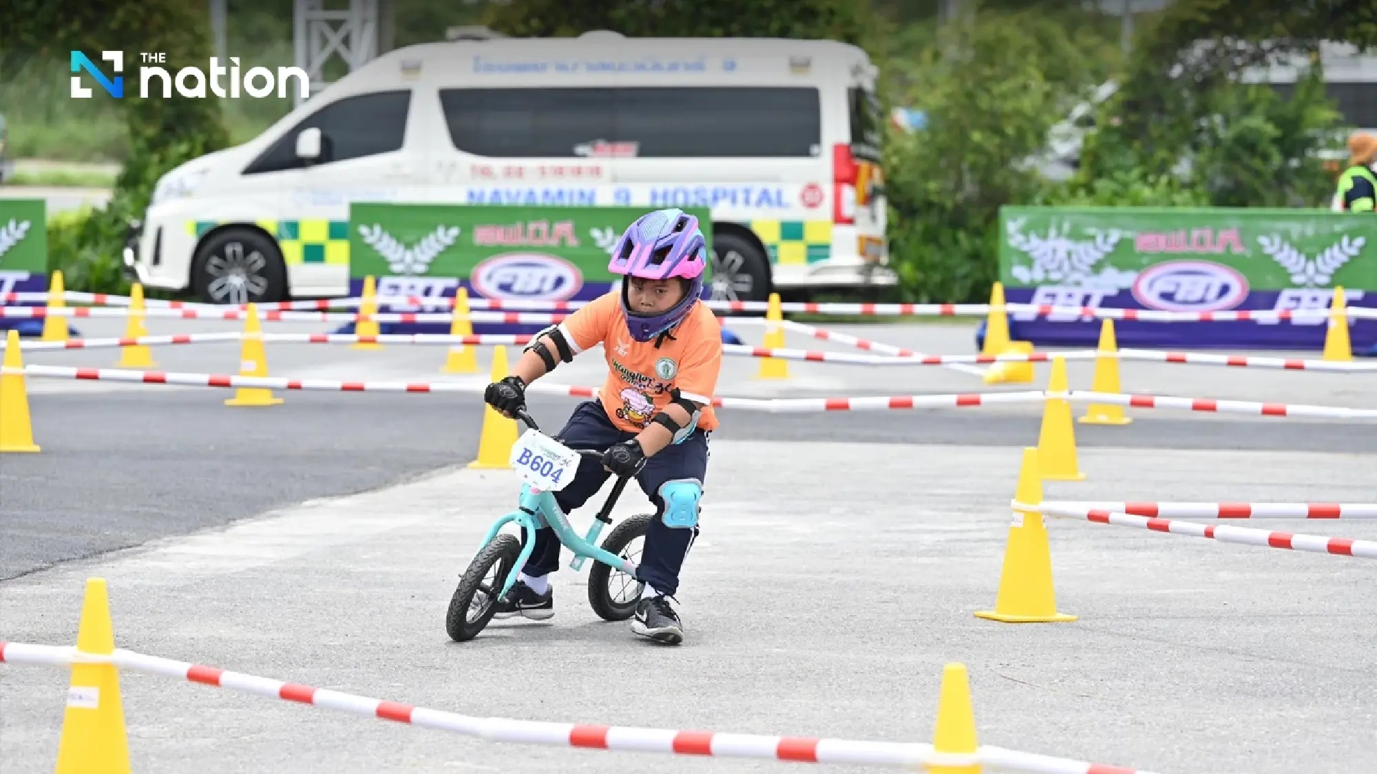 Tiny Riders Compete in Bangkok\'s \'Little Elephants Games\' Balance Bike Event