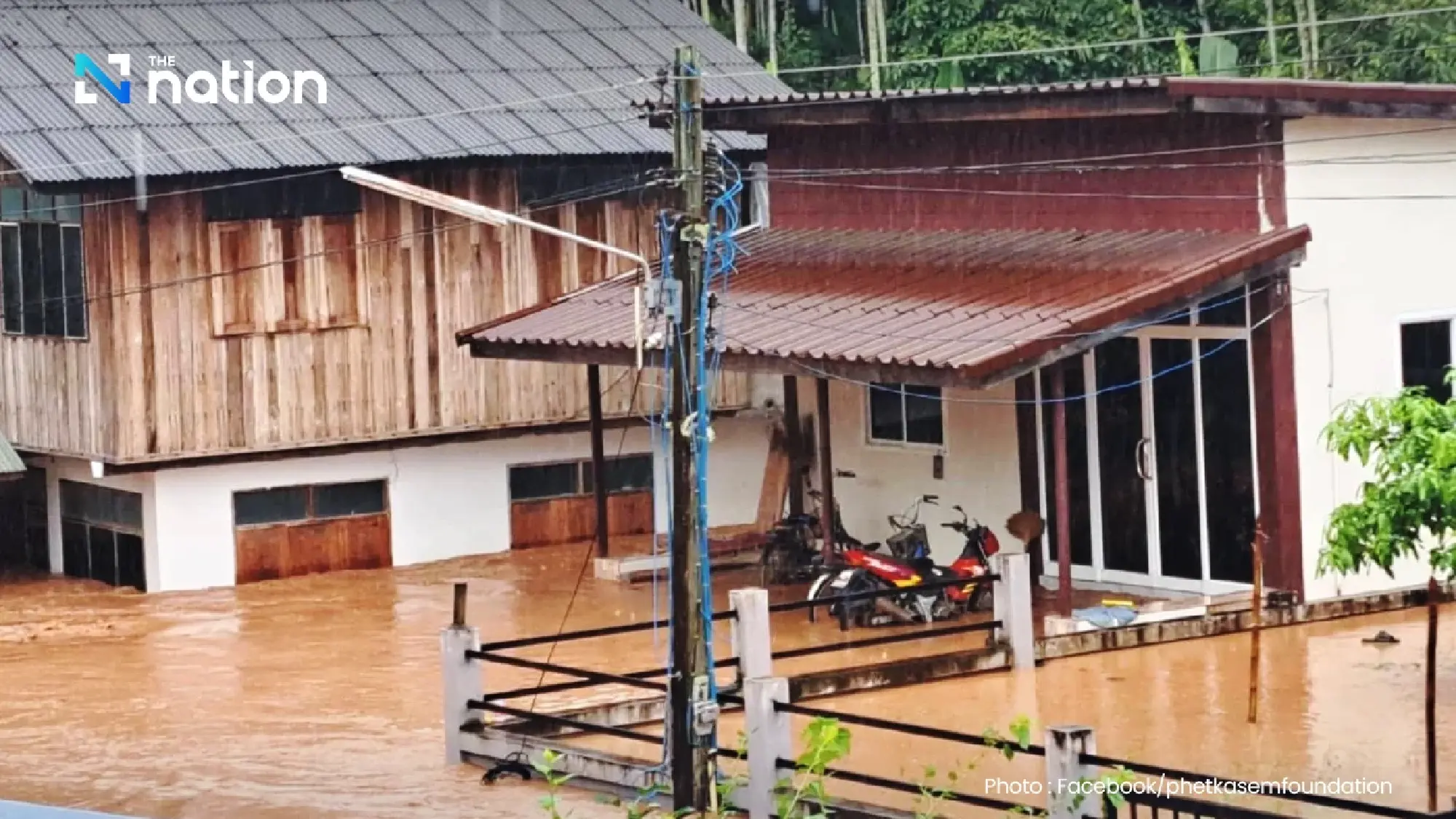 Nan hit by run-off as heavy rains from storm Wipha pound region
