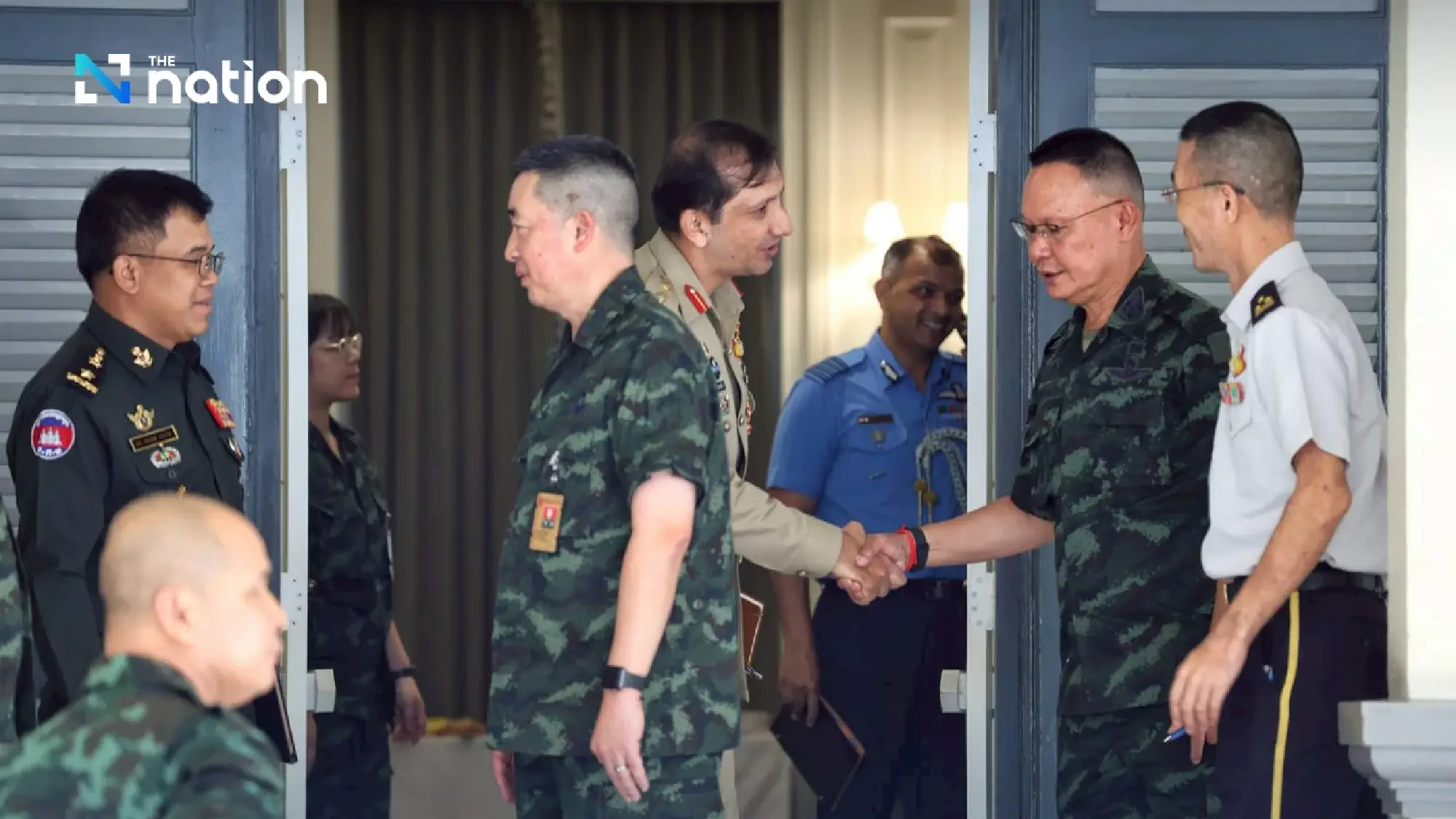 Thai Army briefs military attachés on border incident after landmine explosion injures three soldiers