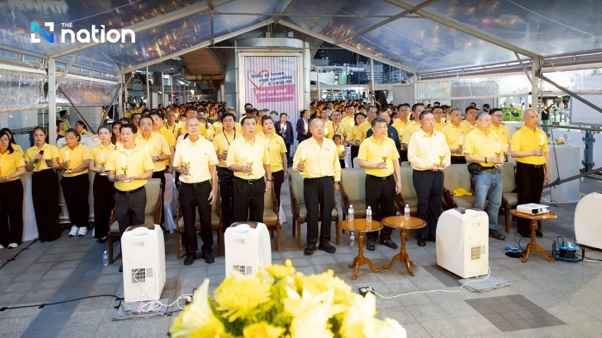 BTS Group Candle Lighting Ceremony in Honor of His Majesty the King