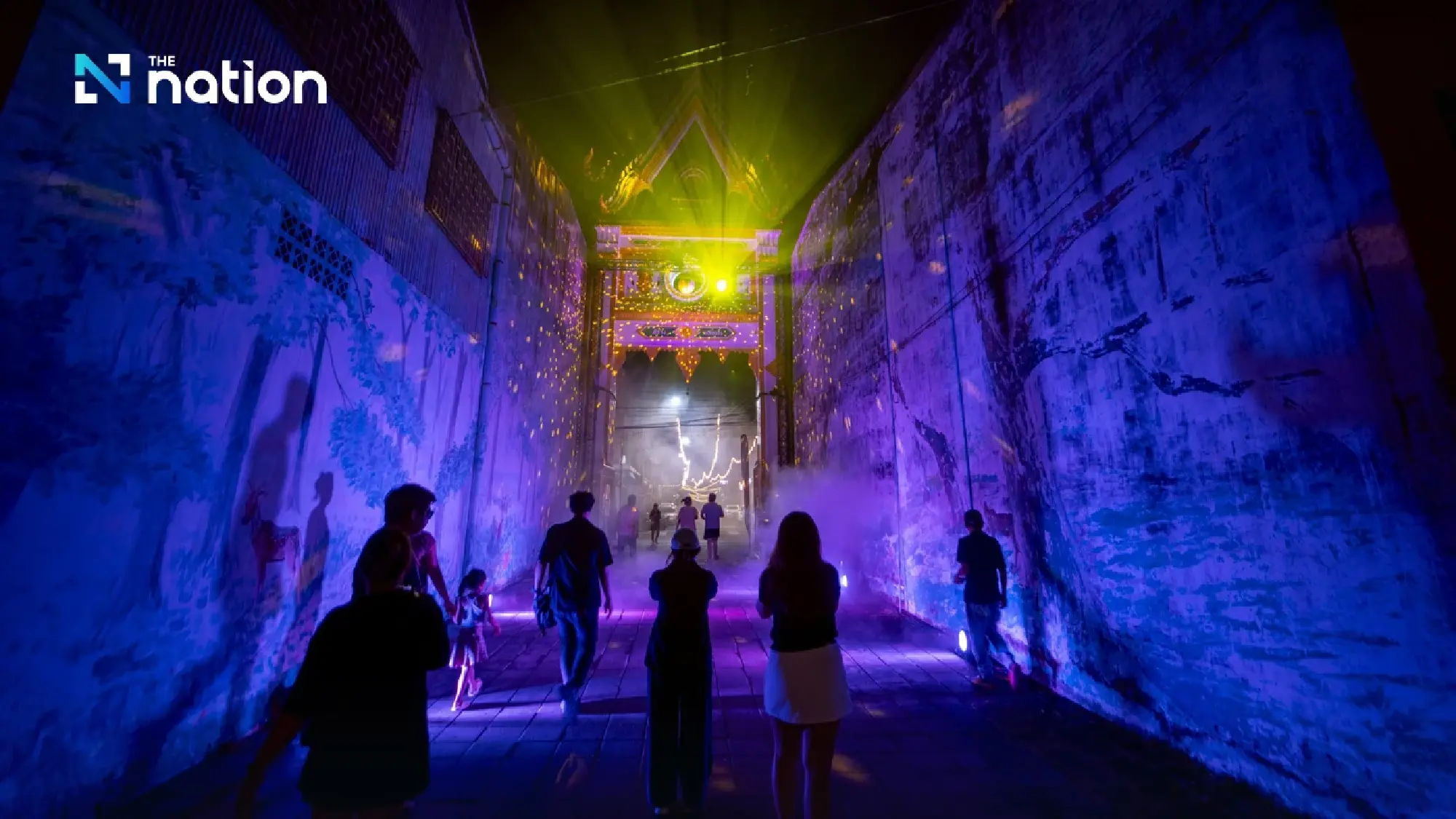 VIJIT GASTRONOLIGHT @ Ubon Ratchathani Sri Silp - The Phenomenon of Faithful Light At Night