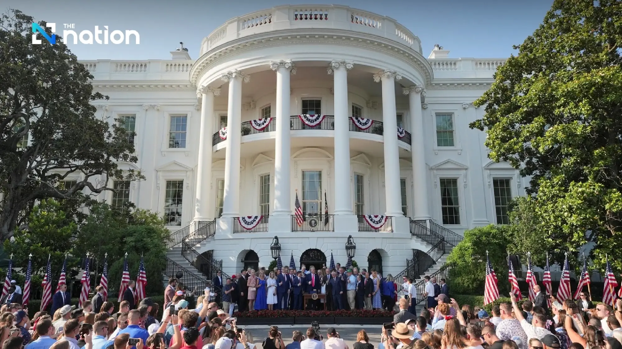 In July 4 ceremony, Trump signs tax and spending bill into law