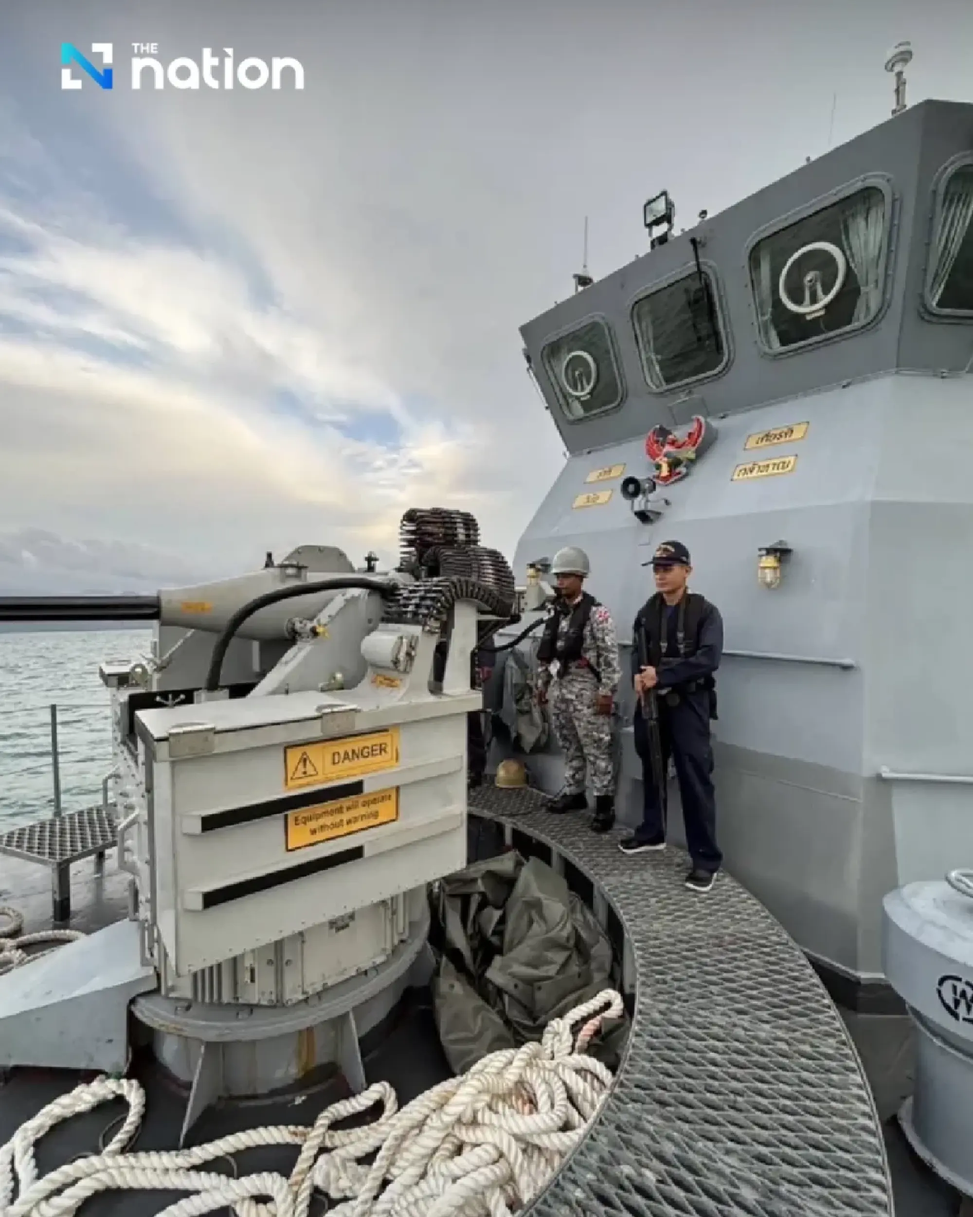 Thai Navy Deploys 4 Gunboats Near \'Koh Kood\' — On Standby For Providing Fire Support