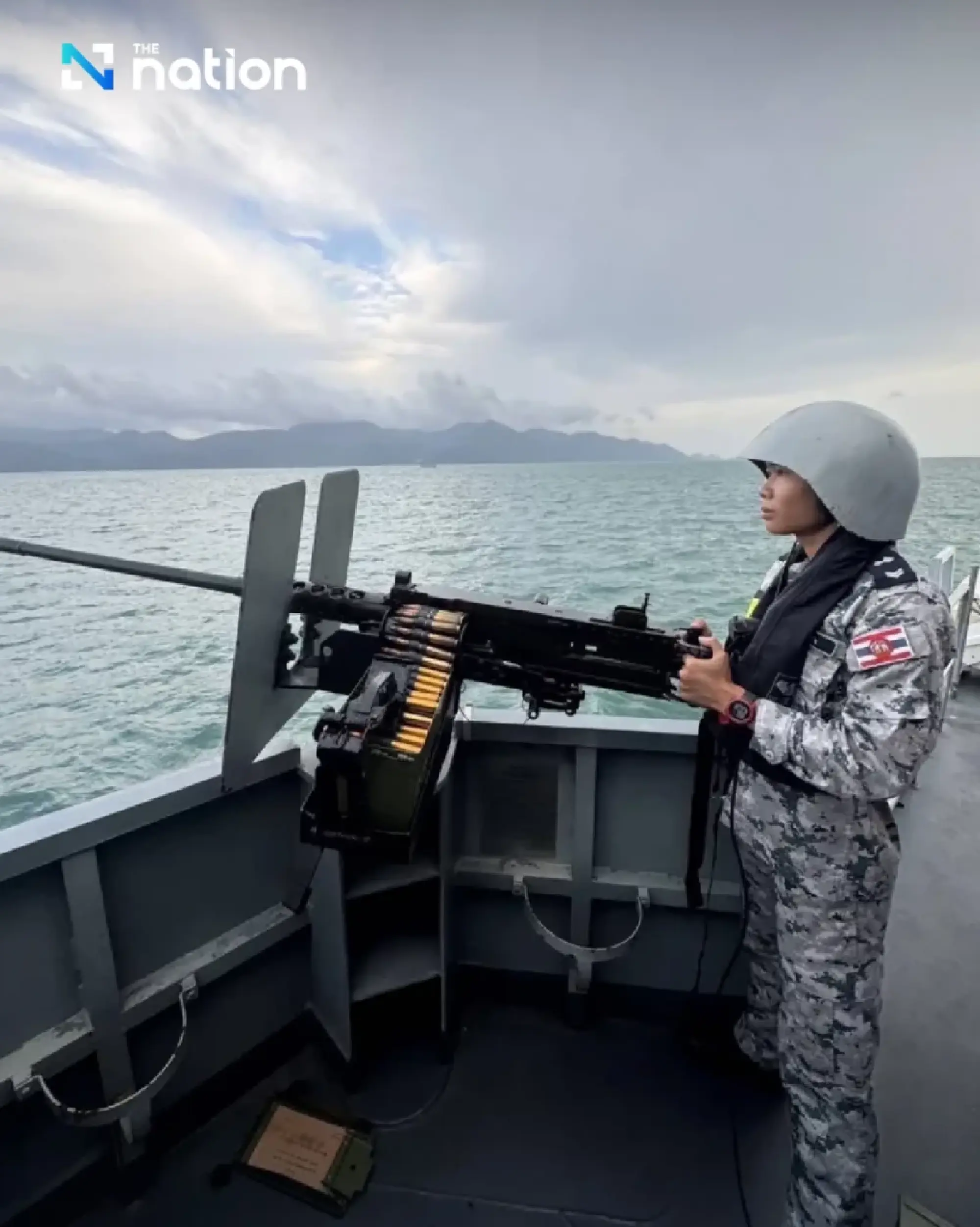 Thai Navy Deploys 4 Gunboats Near \'Koh Kood\' — On Standby For Providing Fire Support