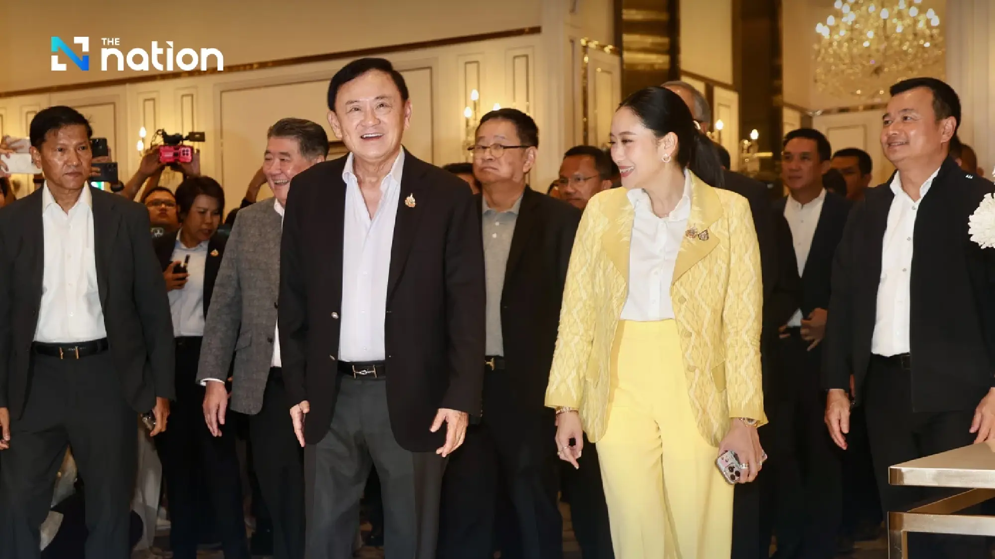 Thaksin urges coalition parties to maintain parliamentary quorum despite slim majority