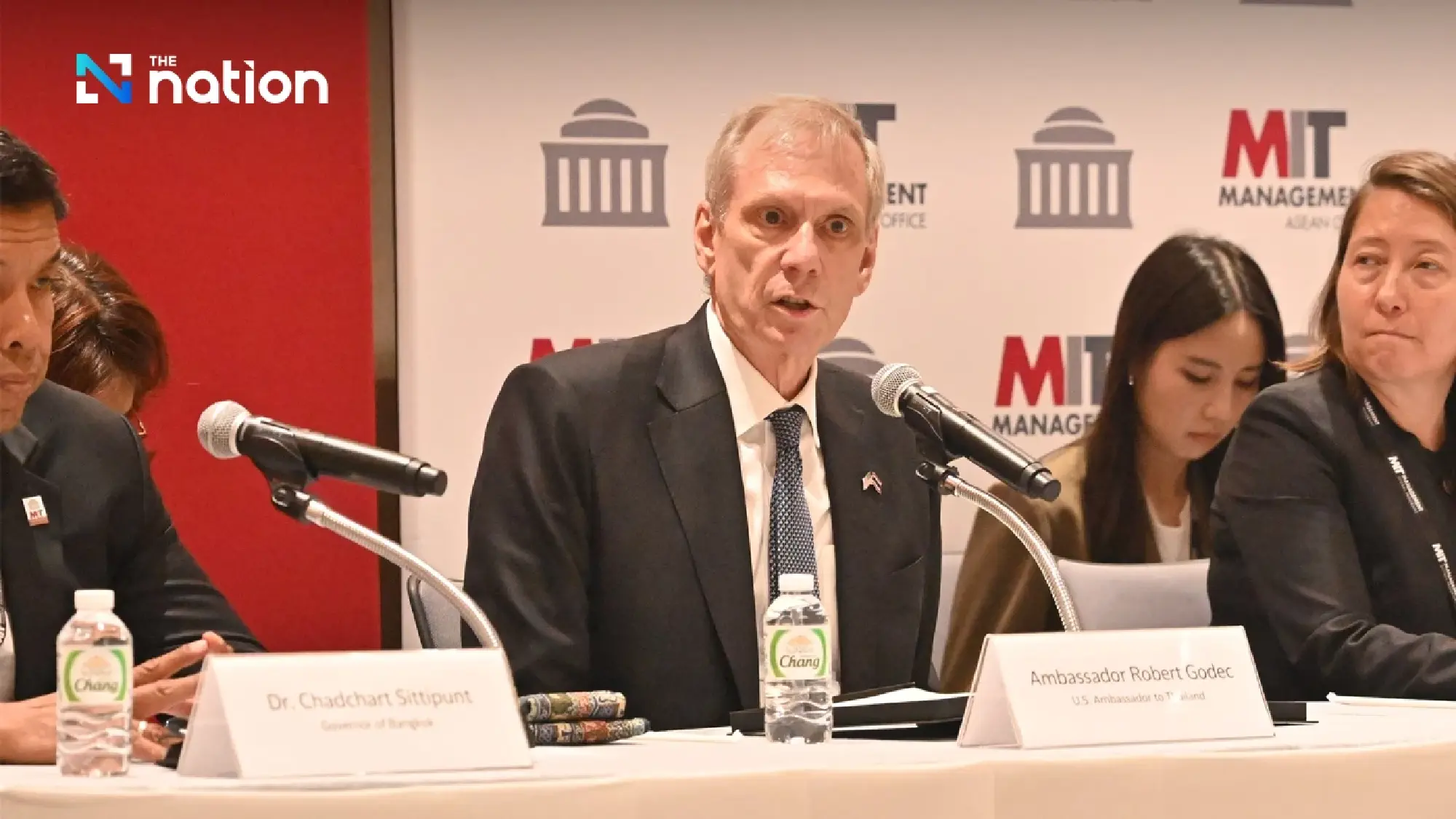US Ambassador Robert F Godec