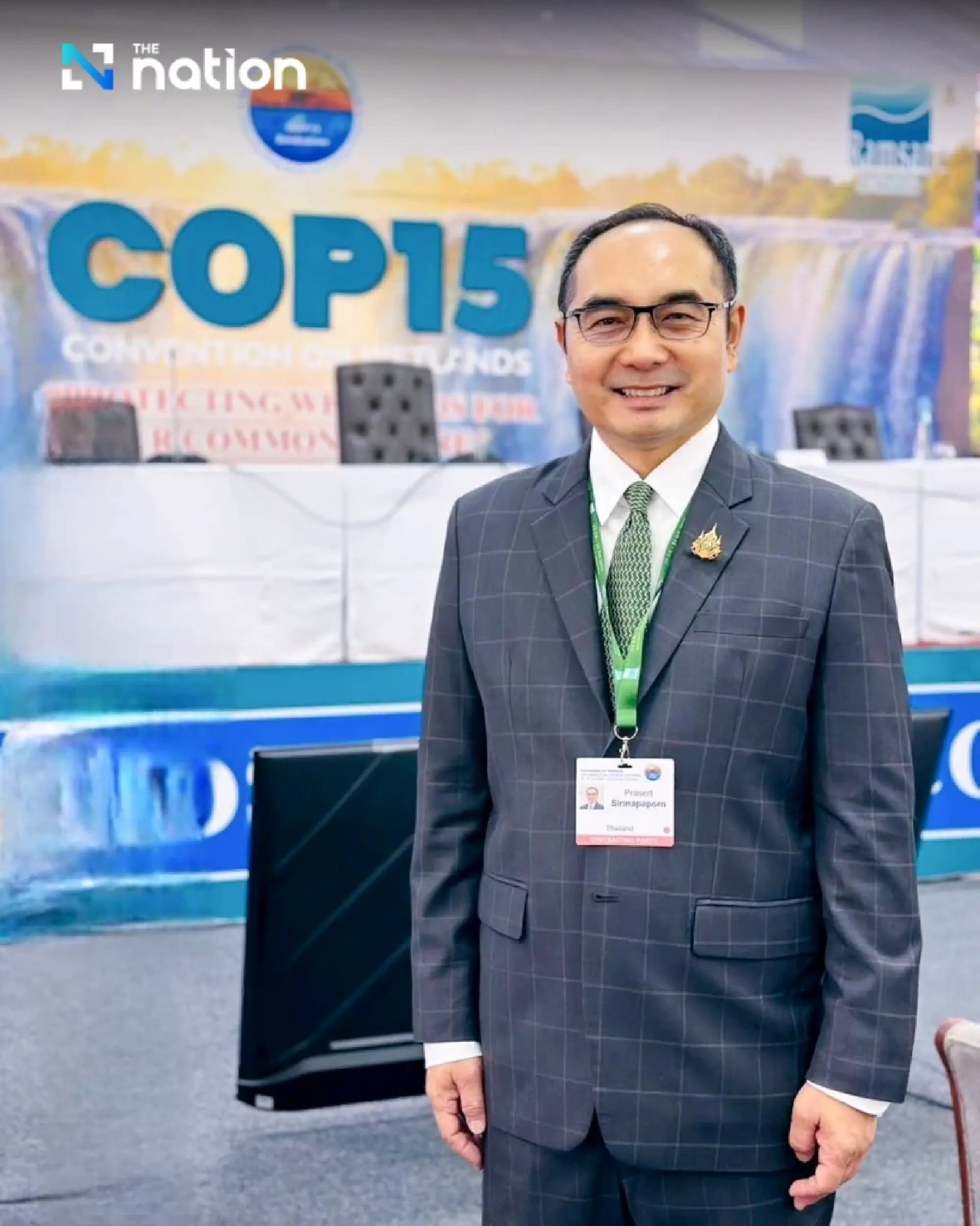 Thailand Participates in the High-Level Ministerial Segment at COP15, Demonstrating Its Commitment to Protecting and Restoring Wetlands for the Future