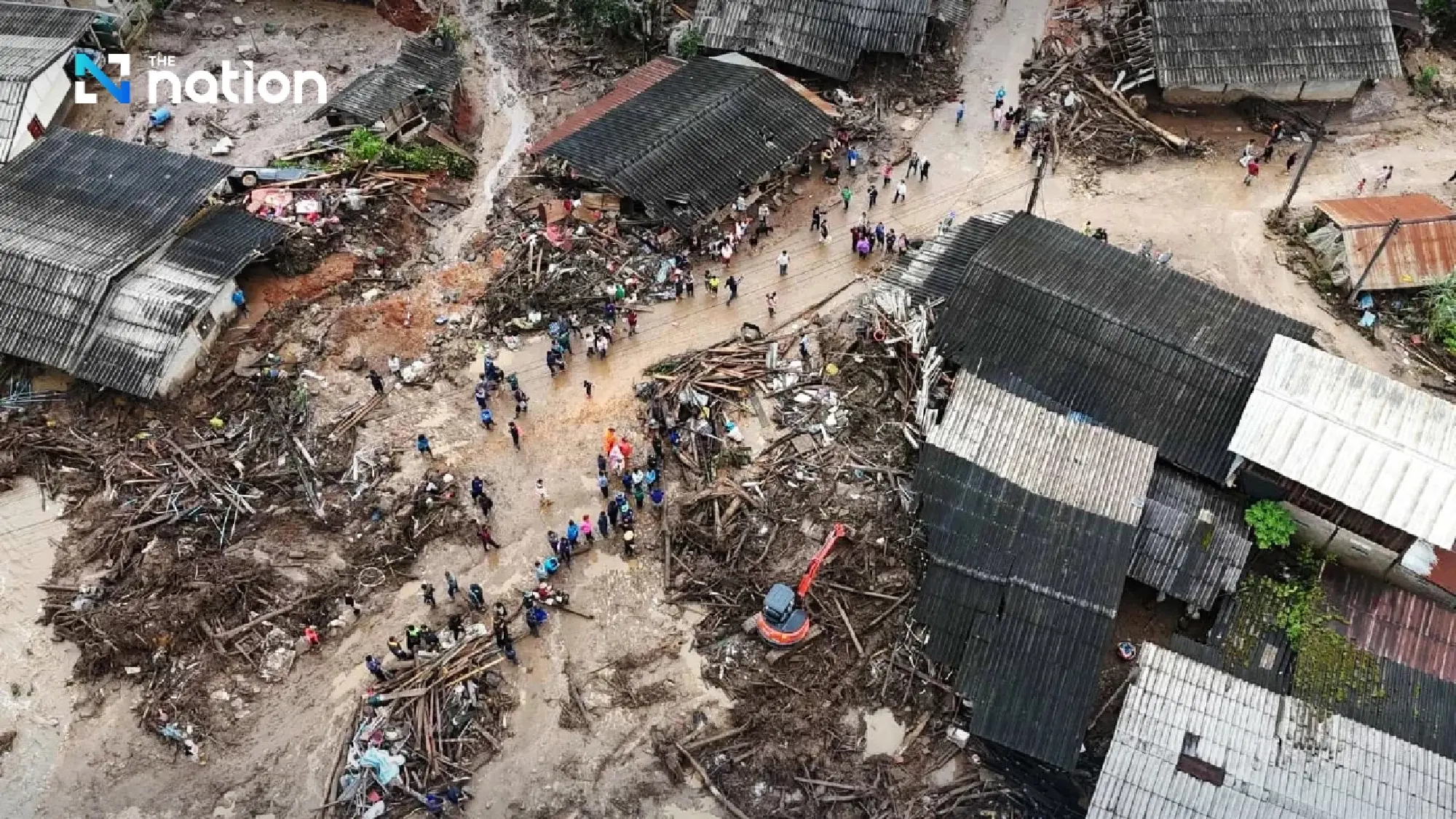 Urgent relief operation in Pang Ung landslide as death toll rises to 4