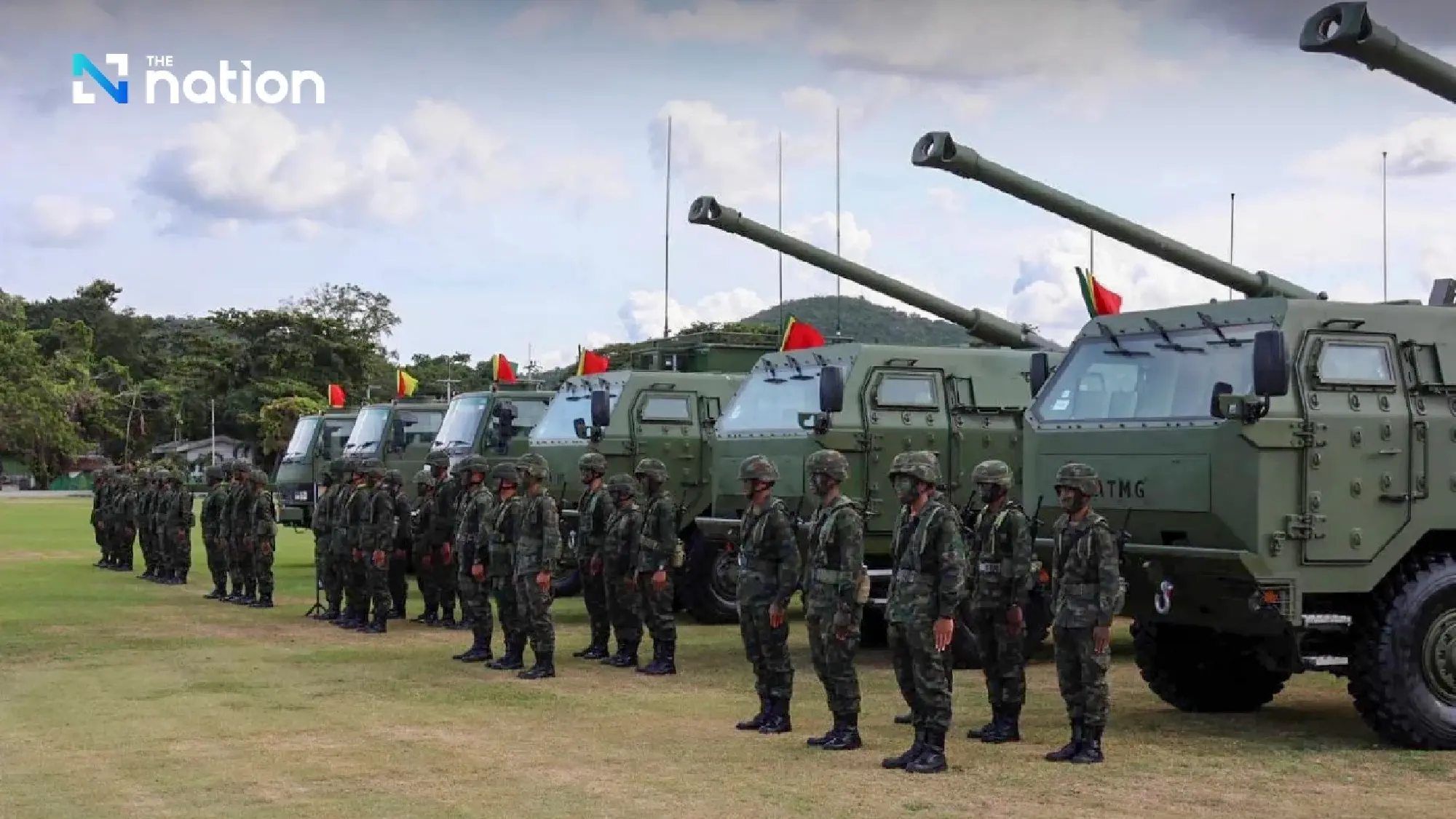 Royal Thai Navy Receives Domestically Produced 155mm Howitzers