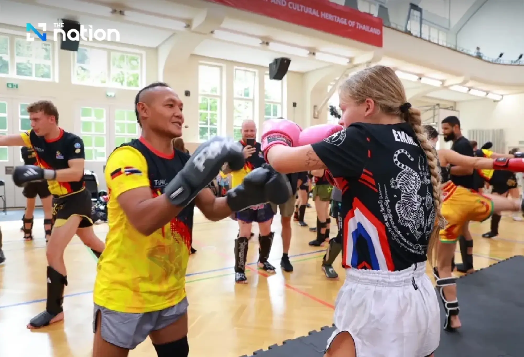 Muay Thai’s Star Power Shines in Germany with Packed Masterclass