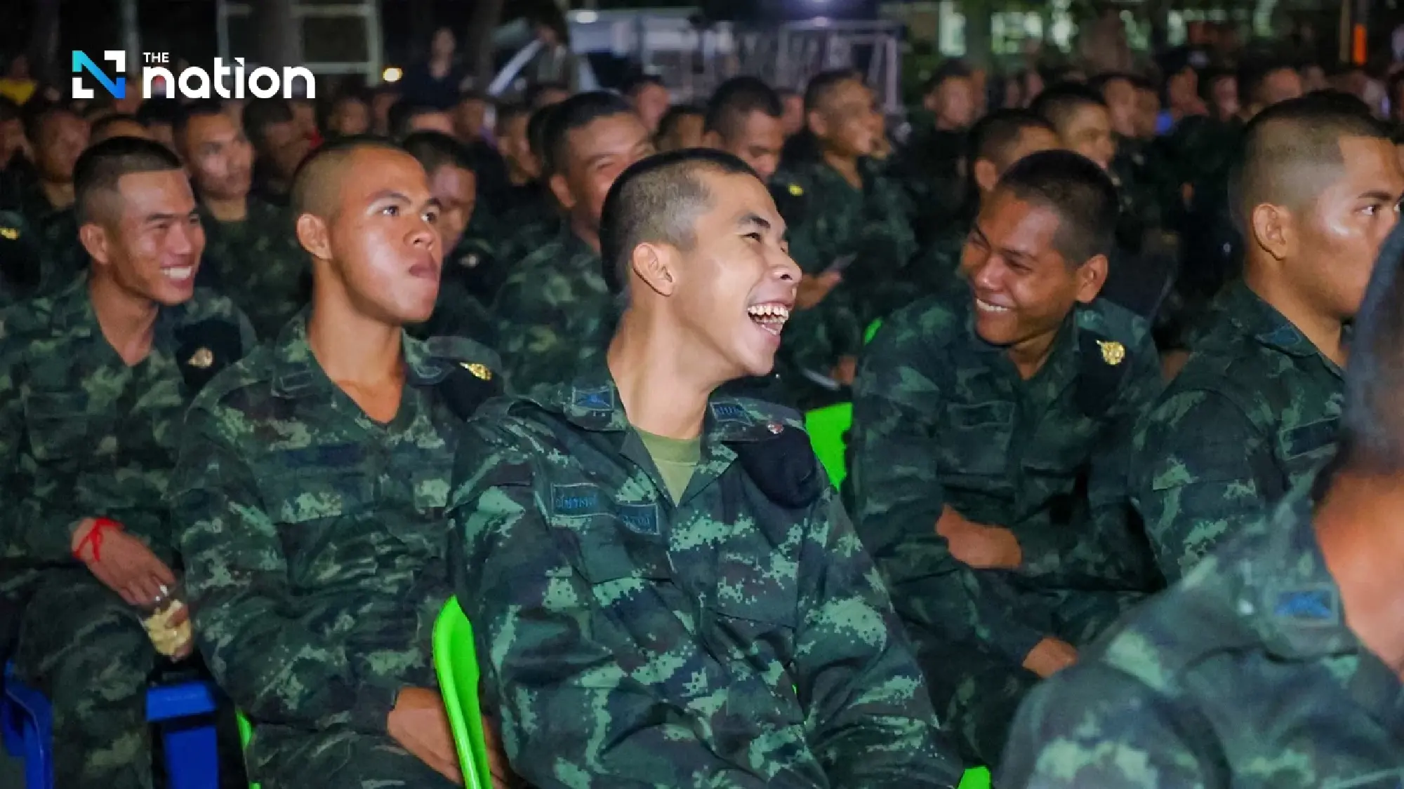 ‘Nak Rak Mak, Maak Mak’ brings joy to frontline soldiers in Surin with free outdoor screening