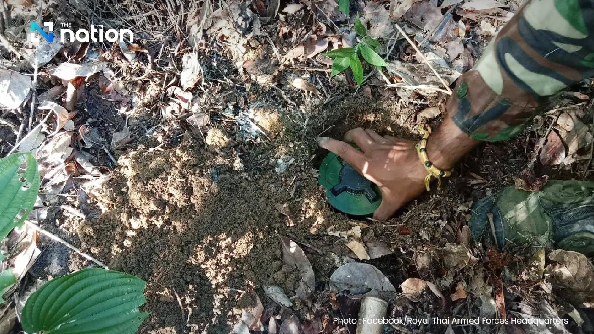 Royal Thai Navy uncovers evidence of Cambodian troops’ use of landmines