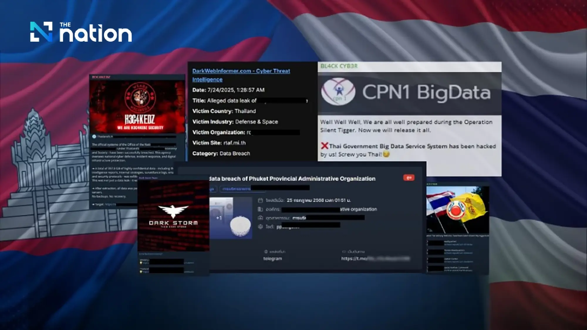 Thailand Bears Brunt of Cyberattacks in Escalating Digital Conflict with Cambodia