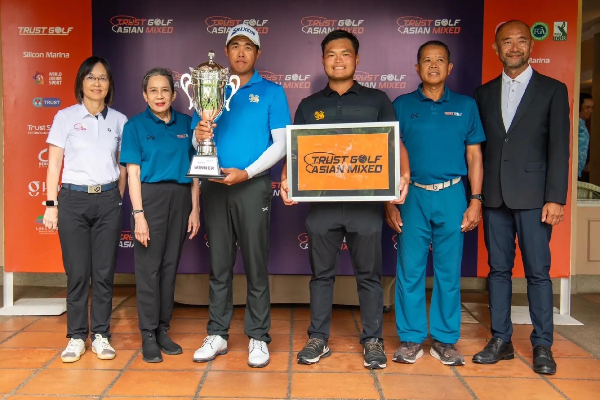 Tawit rides seven-birdie charge to TrustGolf Asian Mixed victory at Lake View 
