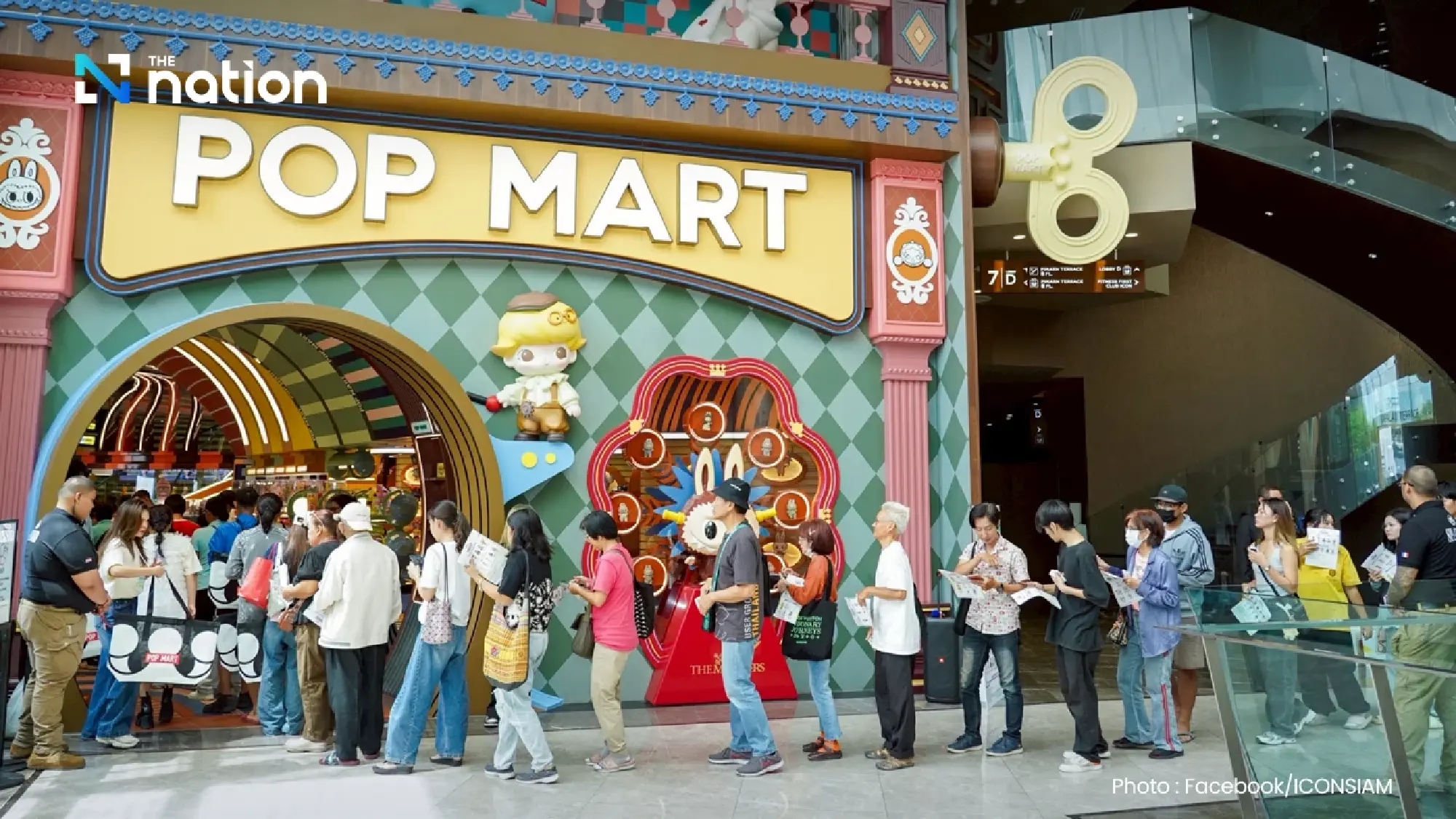 Crowds pack ICONSIAM for world’s largest POP MART store opening