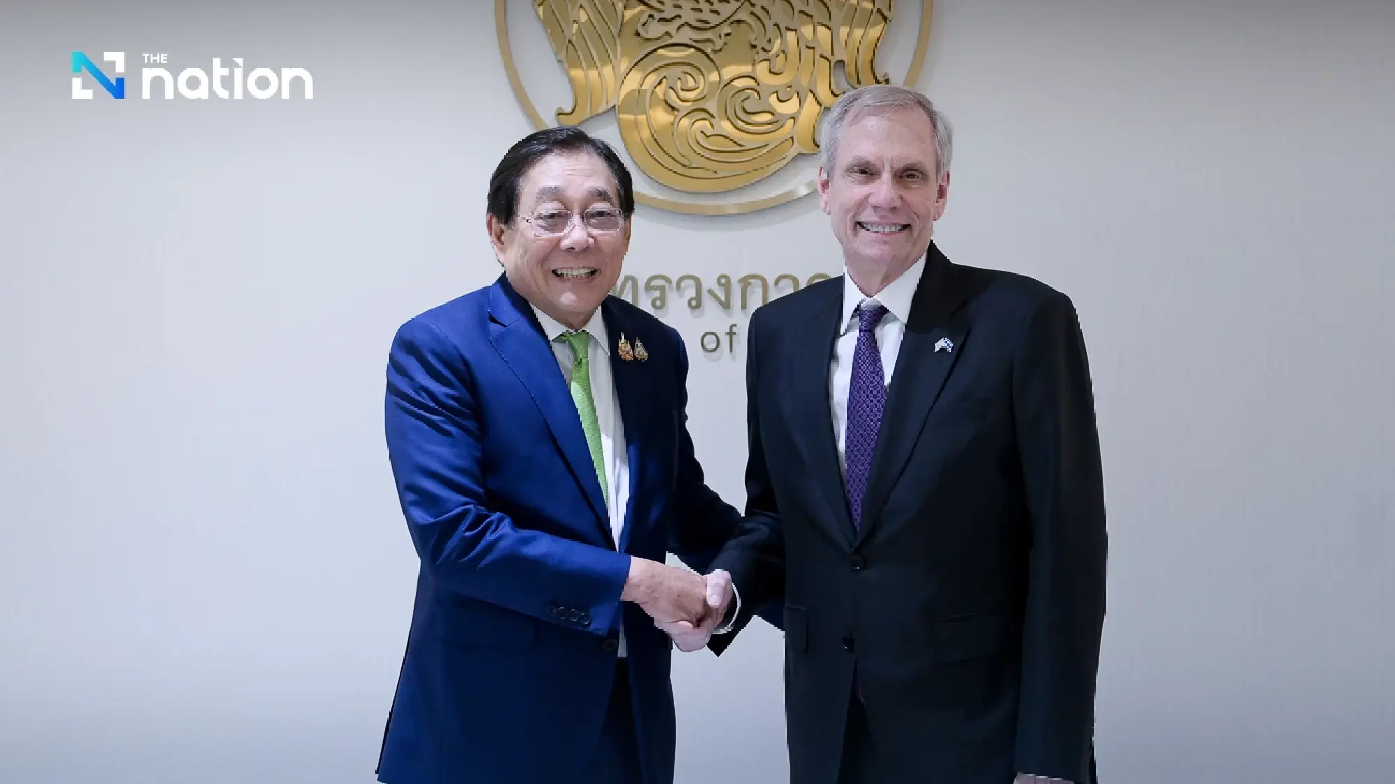 US Ambassador Discusses Bilateral Ties with Thai Deputy Prime Minister