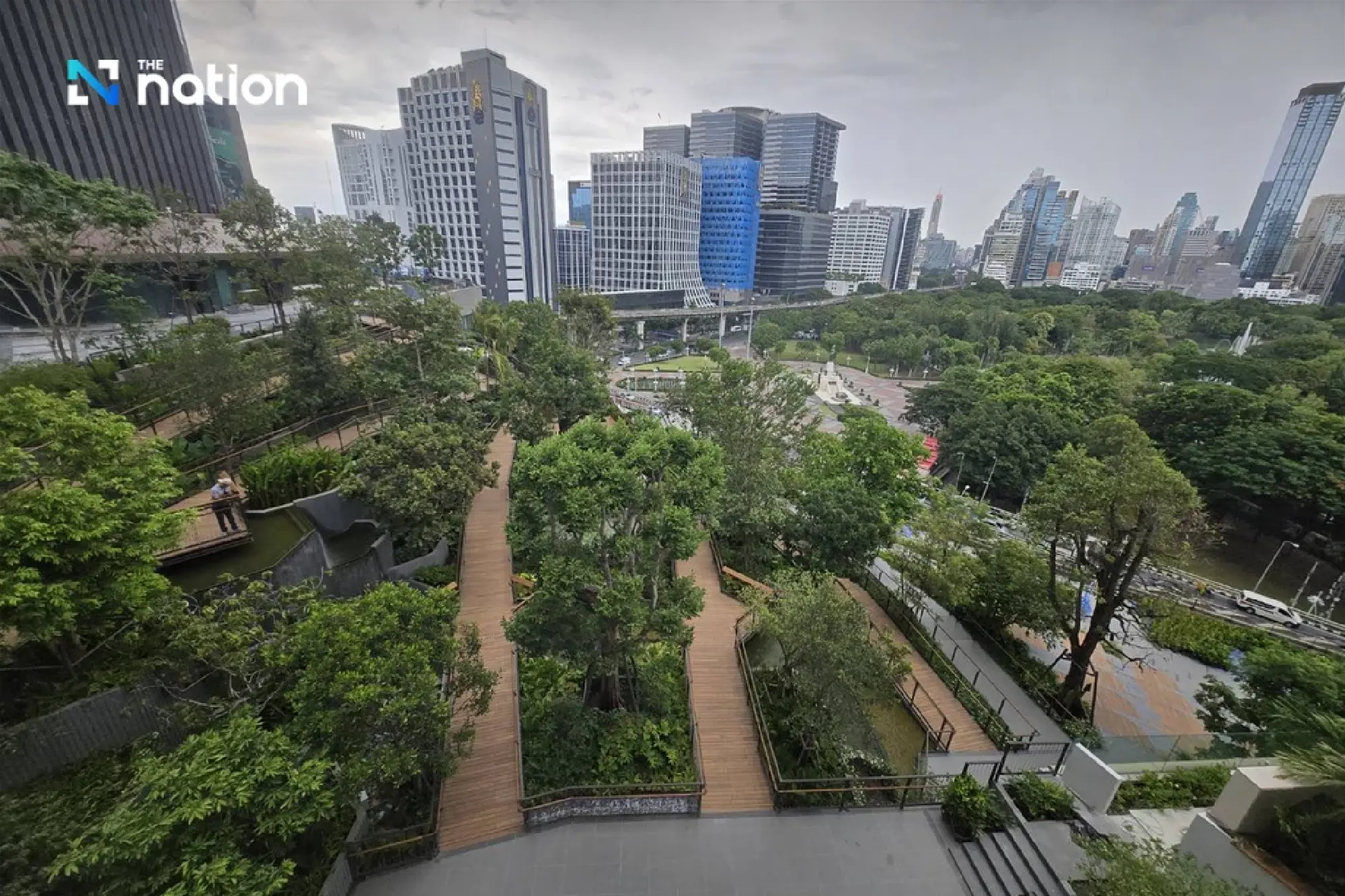 Thailand Opens Largest Urban Rooftop Garden to Revive Bangkok\'s Historic Silom District