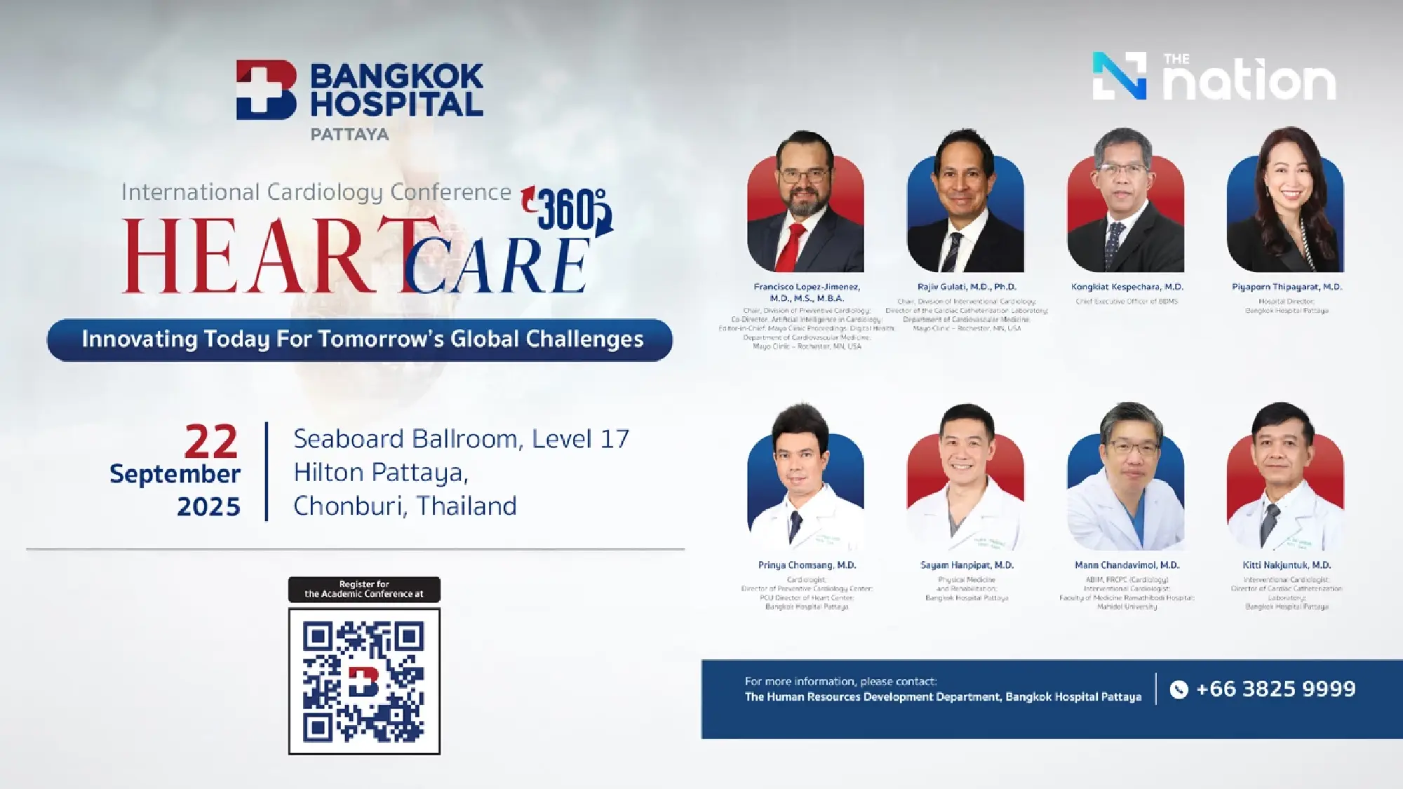 Bangkok Hospital Pattaya, BDMS, in Collaboration with Mayo Clinic Hosts “International Cardiology Conference 2025”
