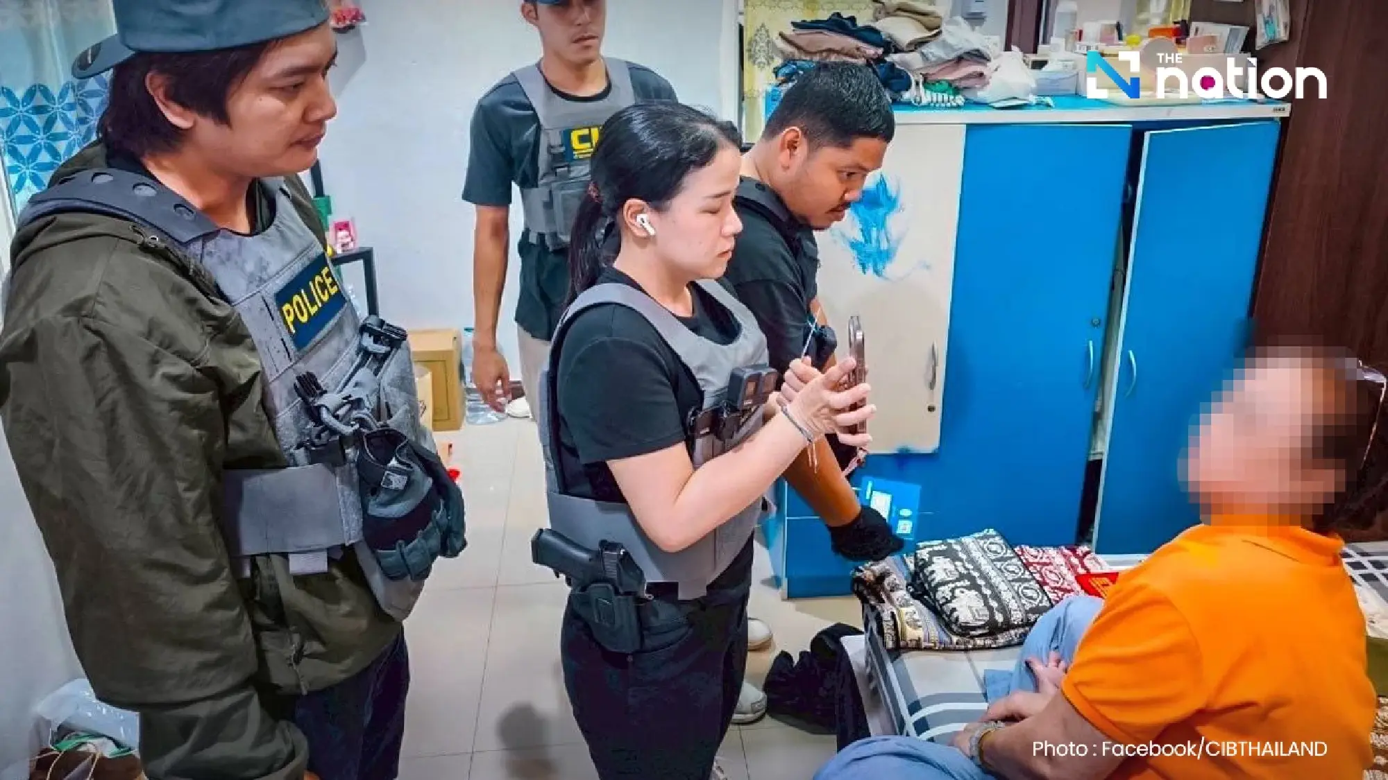 Authorities seize 46 million baht in cash from transnational money-laundering operation