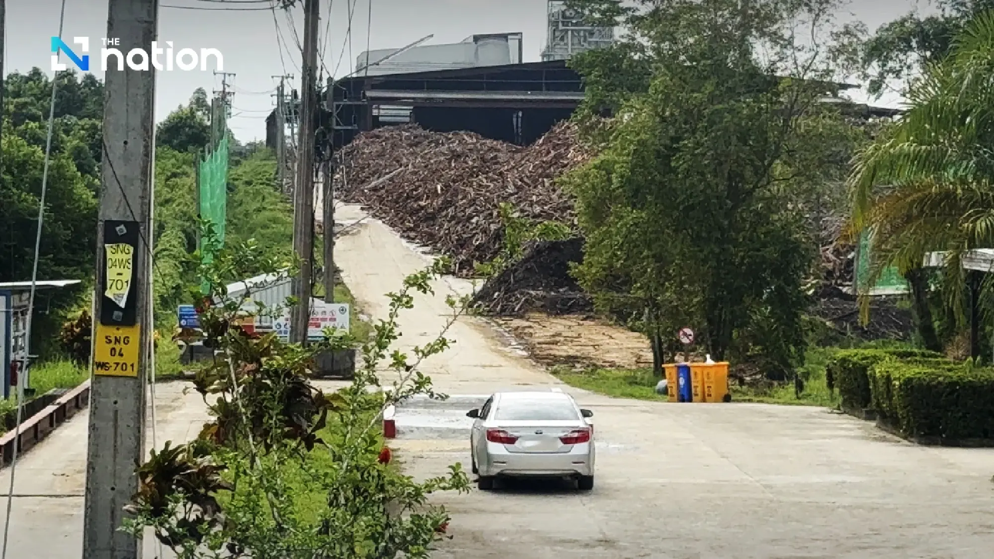Armed assailants set fire to biomass power plant in Narathiwat, suspected link to separatist group
