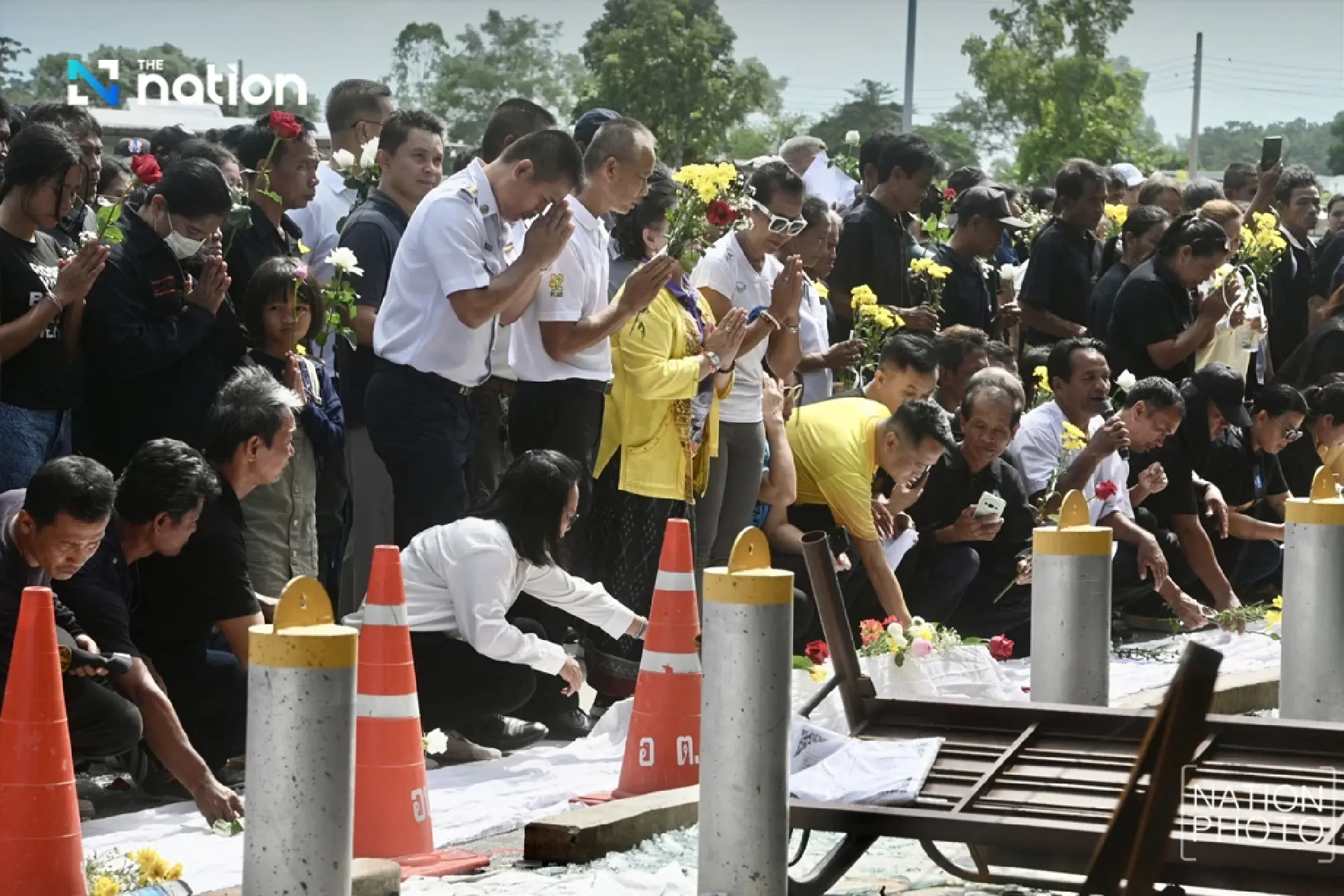 Thai government holds memorial with Kantharalak community for civilians killed in Cambodian rocket attack