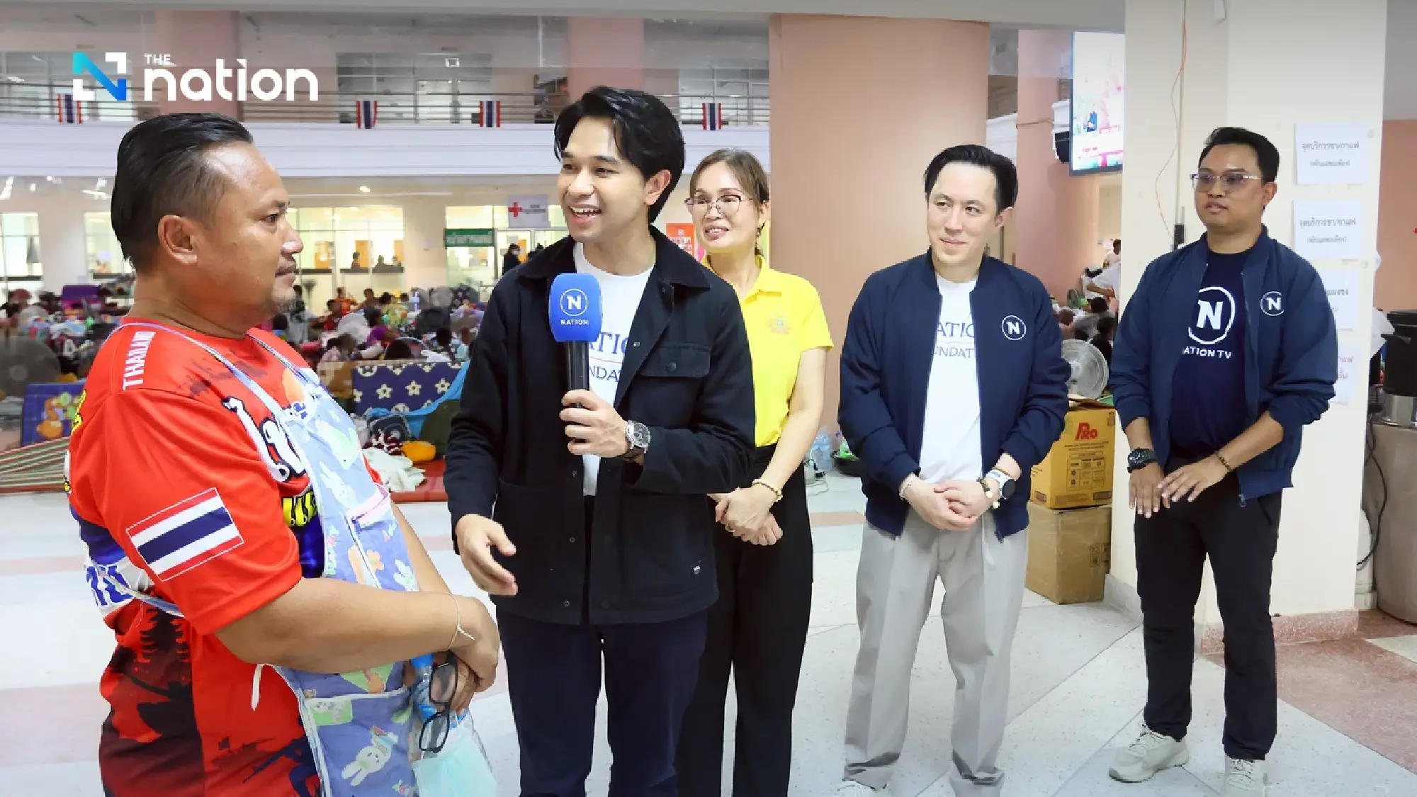 Media Giant Nation Group Opens Relief Kitchen for Thai-Cambodia Border Evacuees